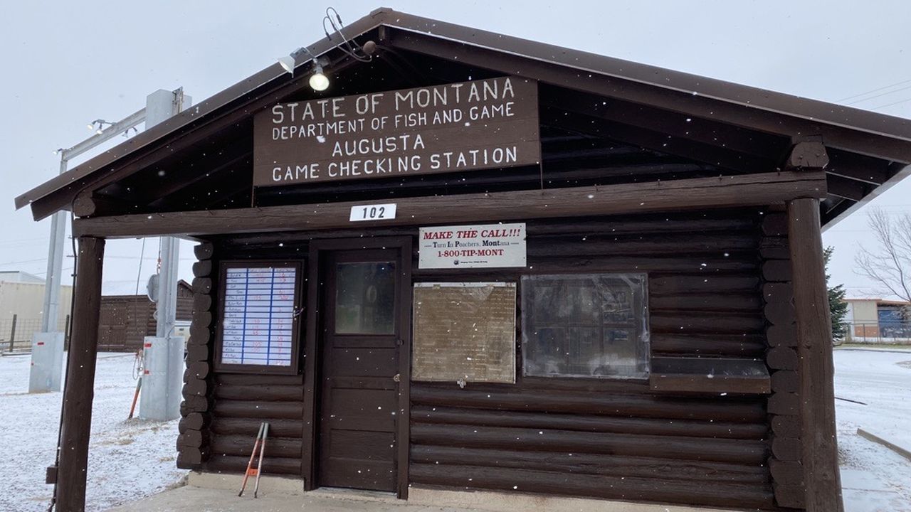 Augusta's historic hunting check station