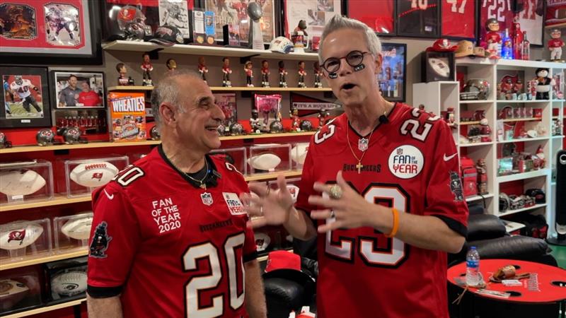 Buccaneers superfans shine in NFL contest as franchise marks 50th season