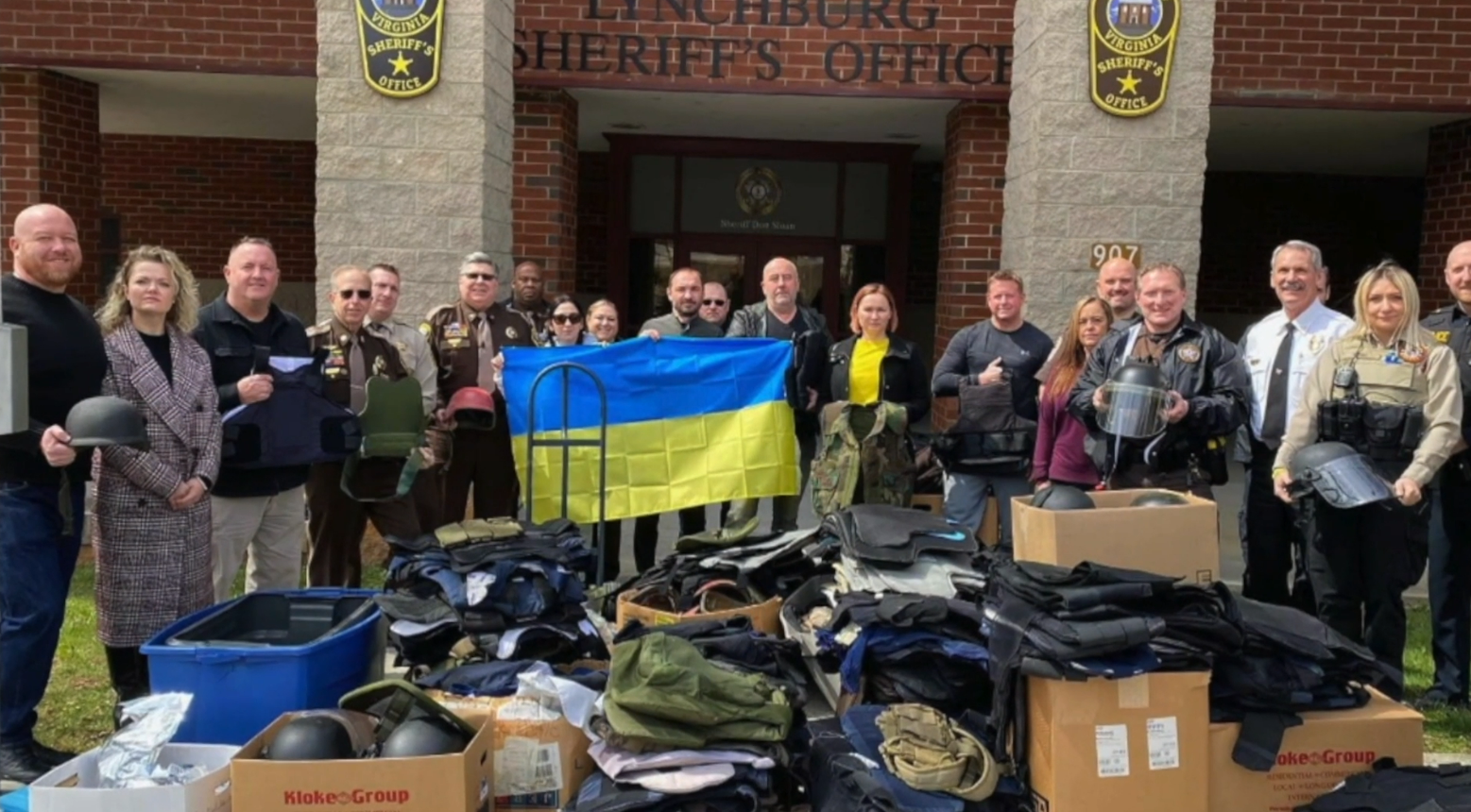 How Virginia police officers are helping Ukrainian soldiers in need of gear