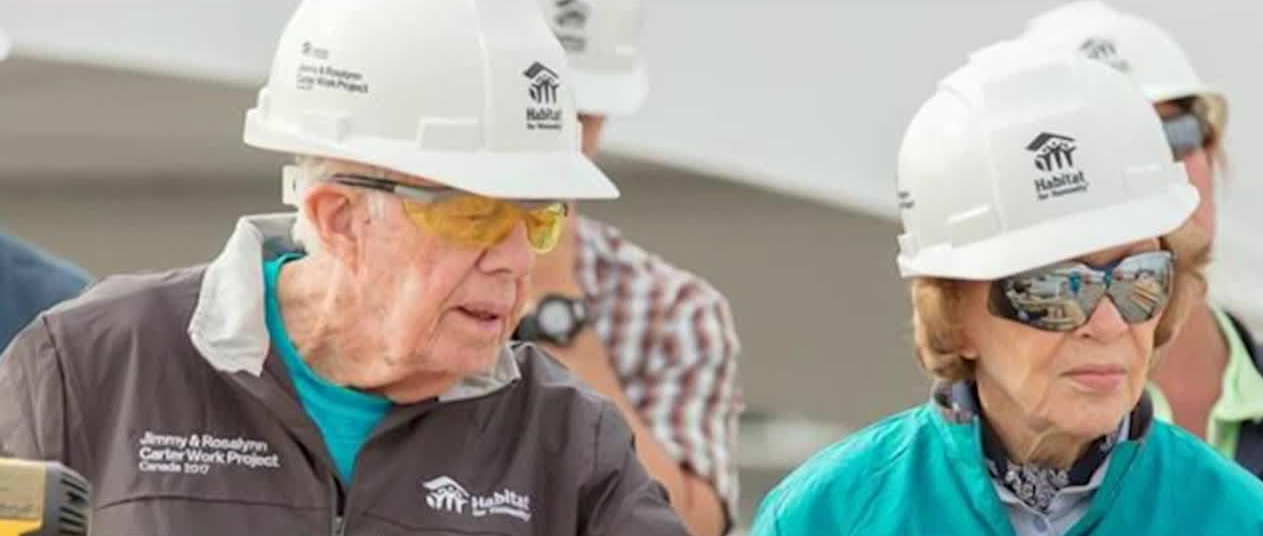 How former President Carter helped build thousands of houses: 'A caring, wonderful person'