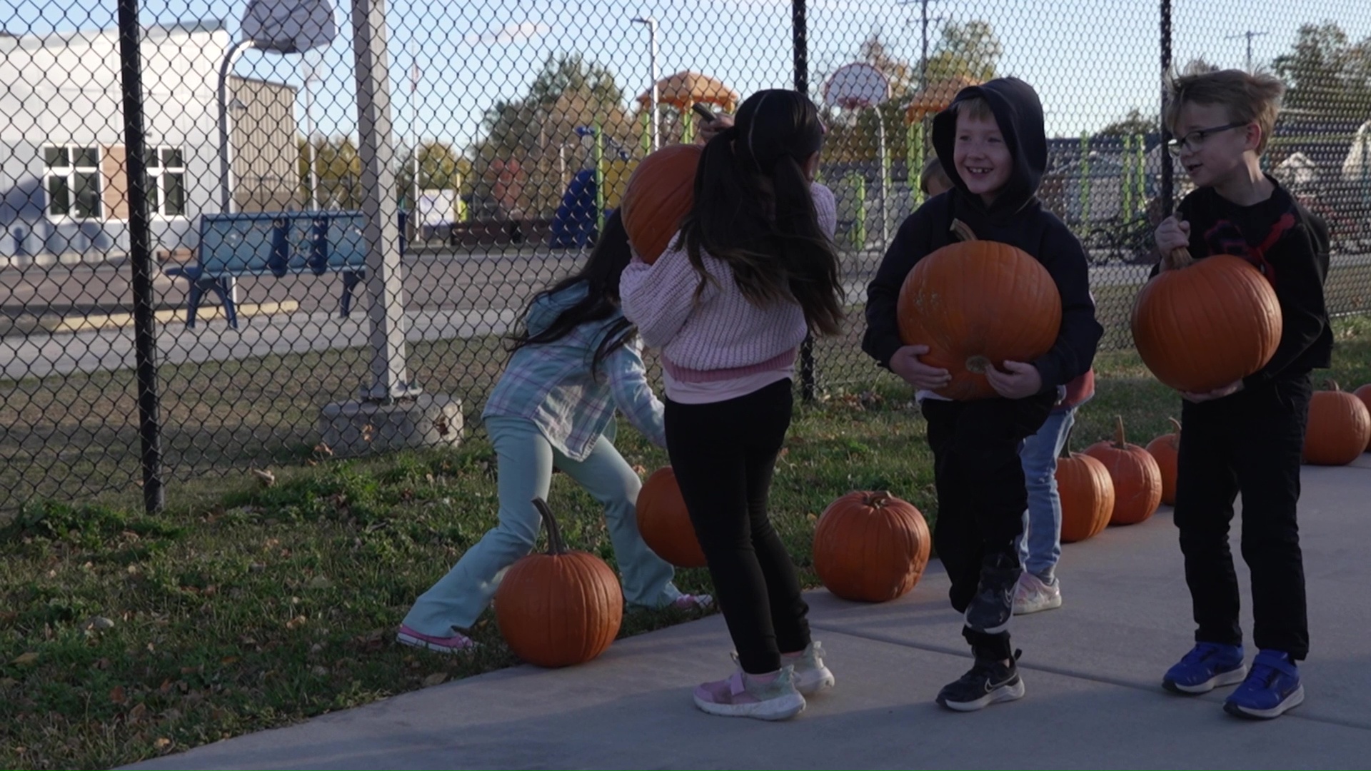 Pumpkins delight Great Falls students