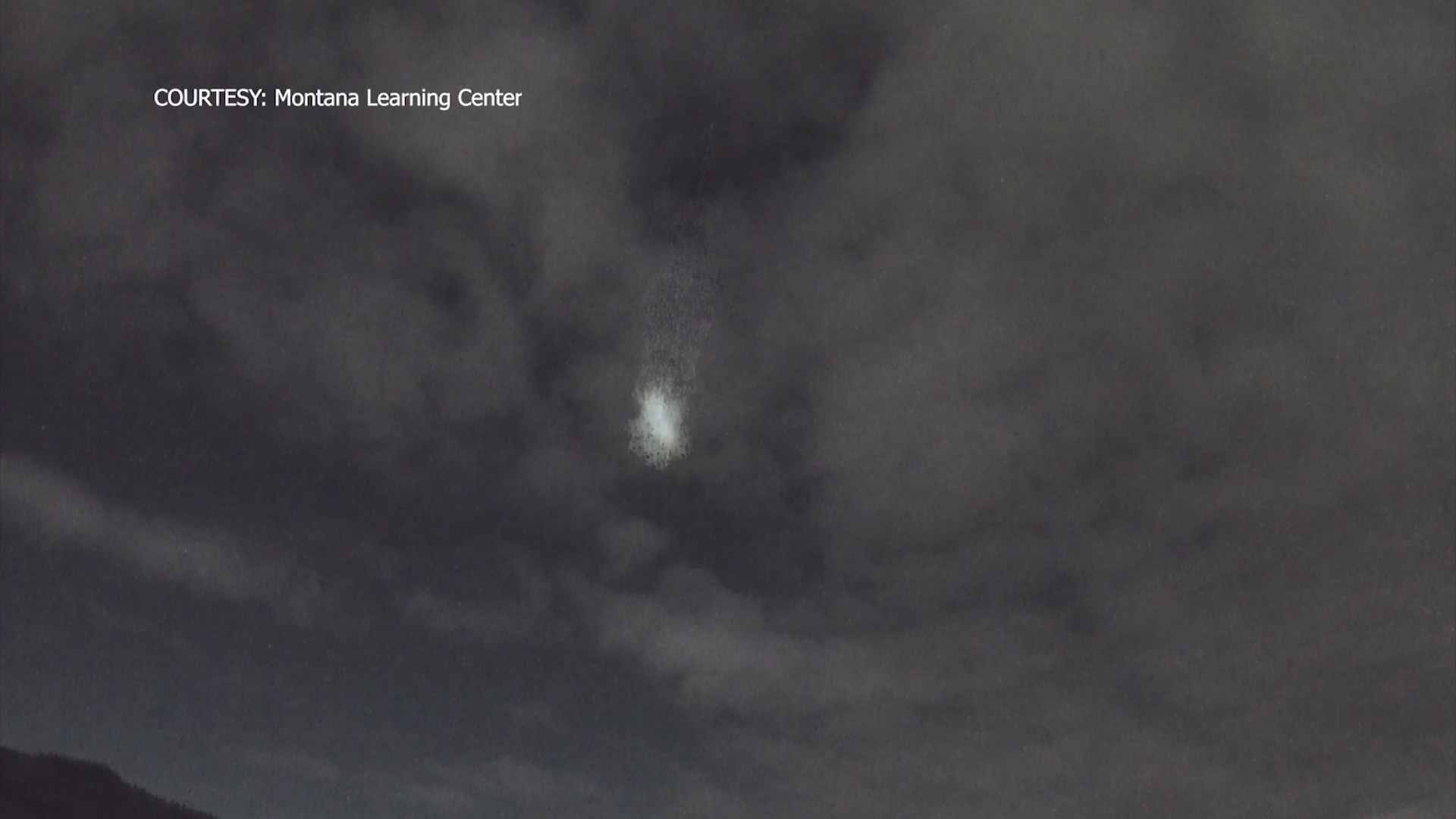 Dec. 29 fireball over Canyon Ferry, MT