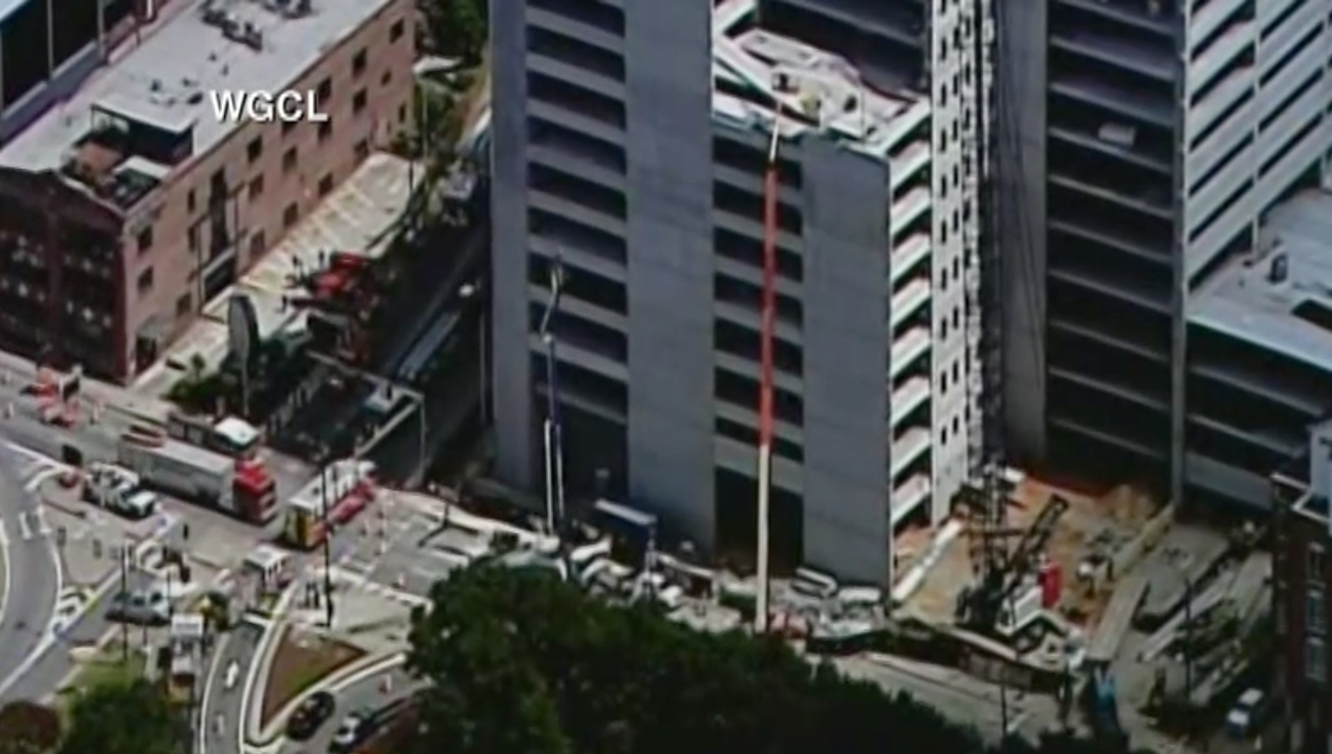 Parking deck collapse in Atlanta leaves at least 1 injured