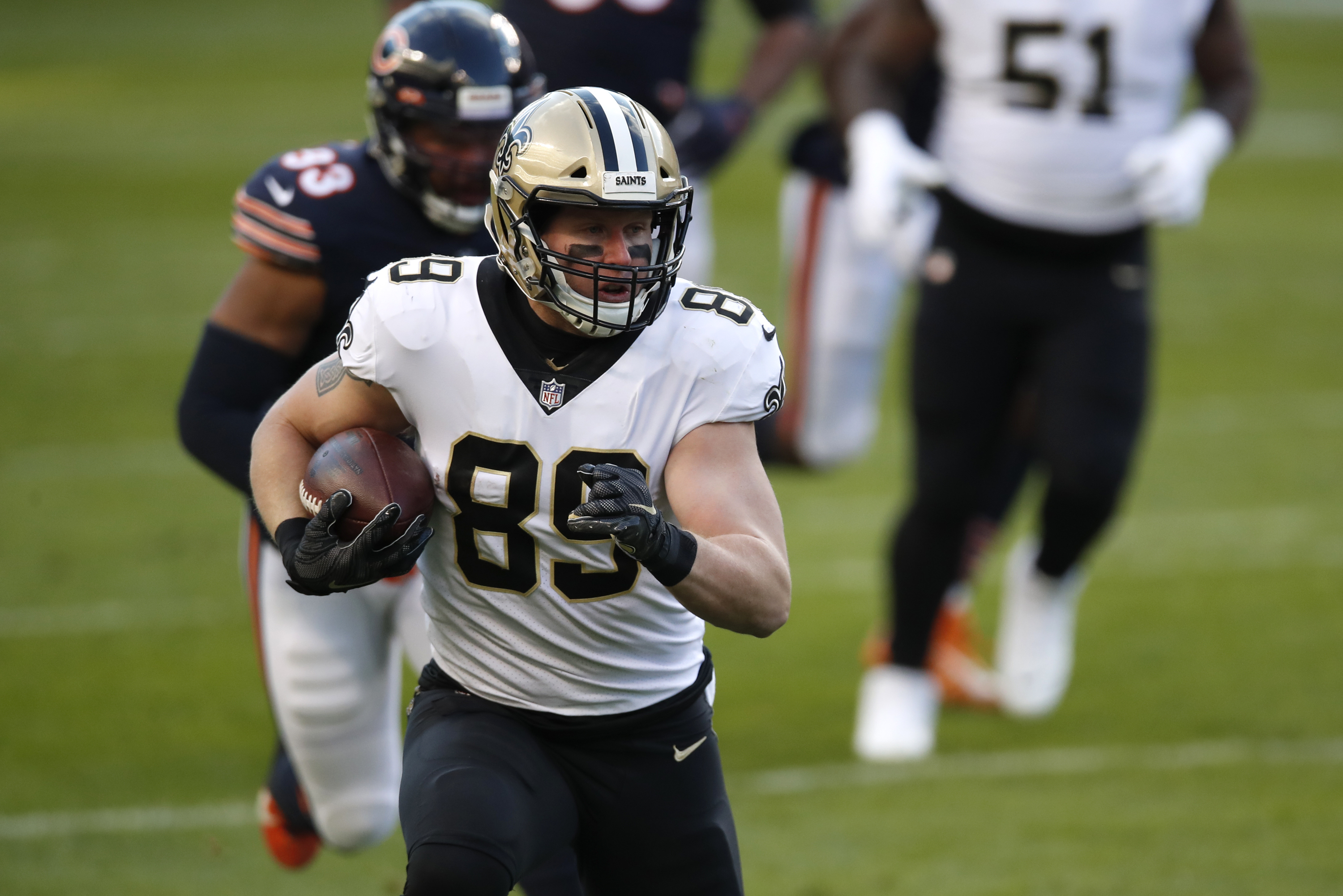 Josh Hill Saints Bears Football