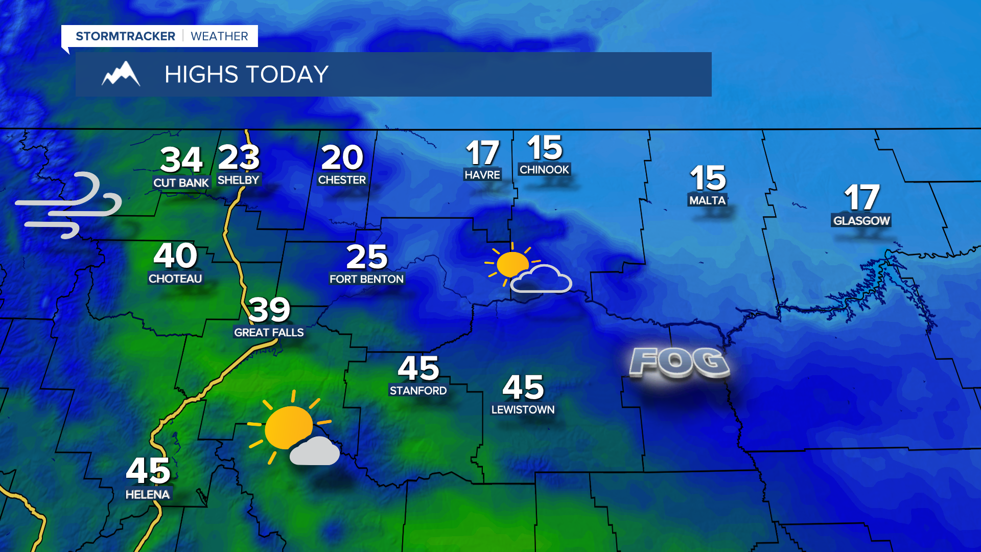 Highs Today
