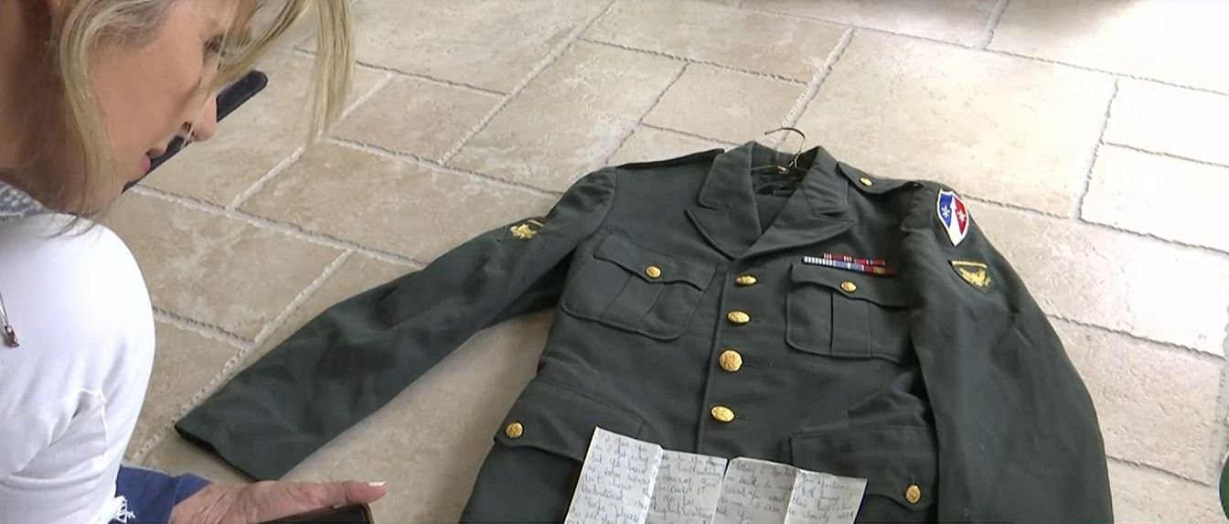 Military jacket found