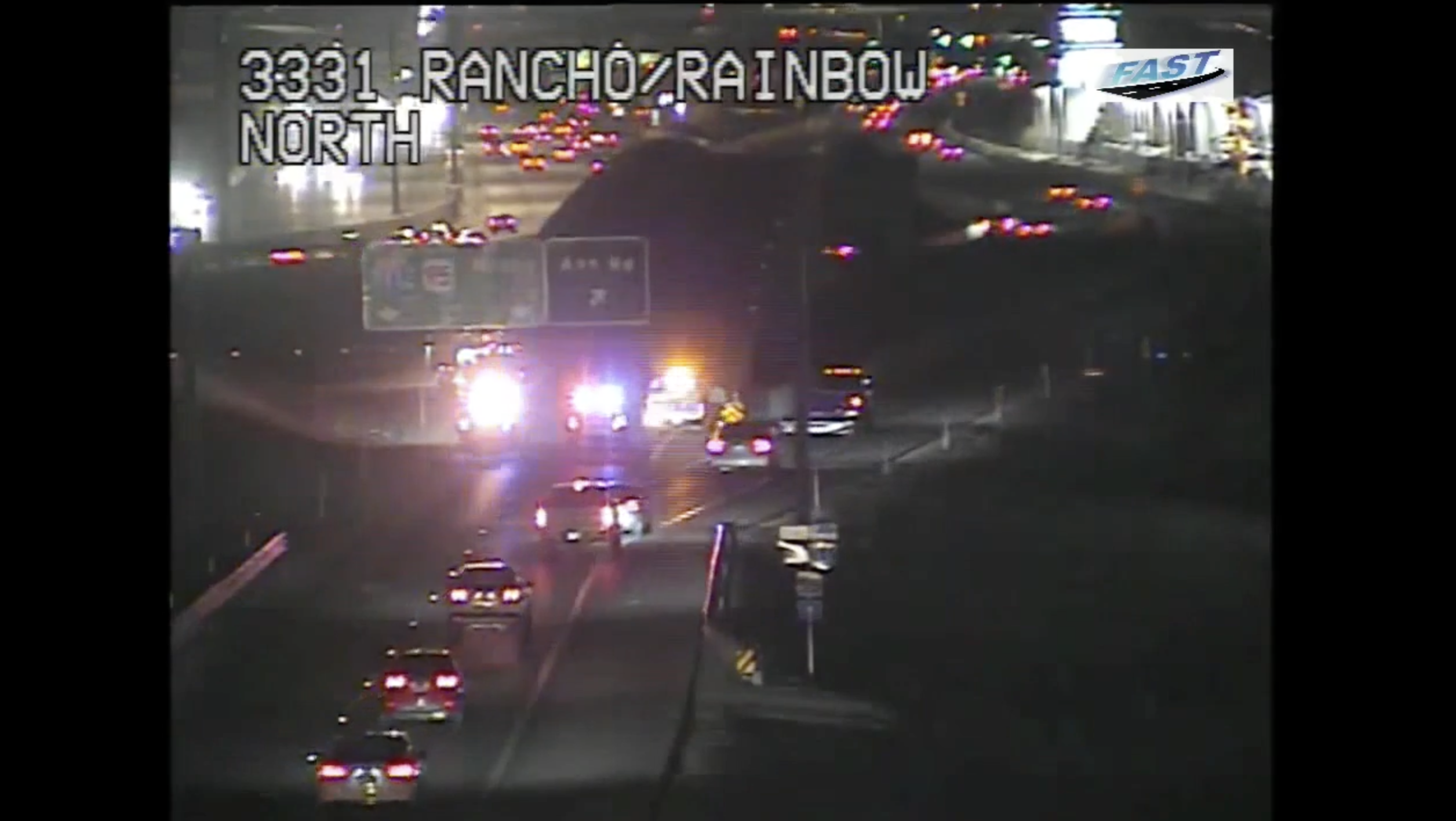 RTC: Crash blocks multiple lanes on northbound US-95 at North Rancho Drive