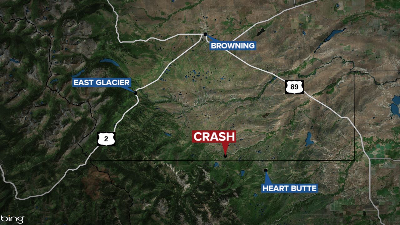 1 person dead, 1 injured in Glacier County crash on Tuesday, July 19, 2022.