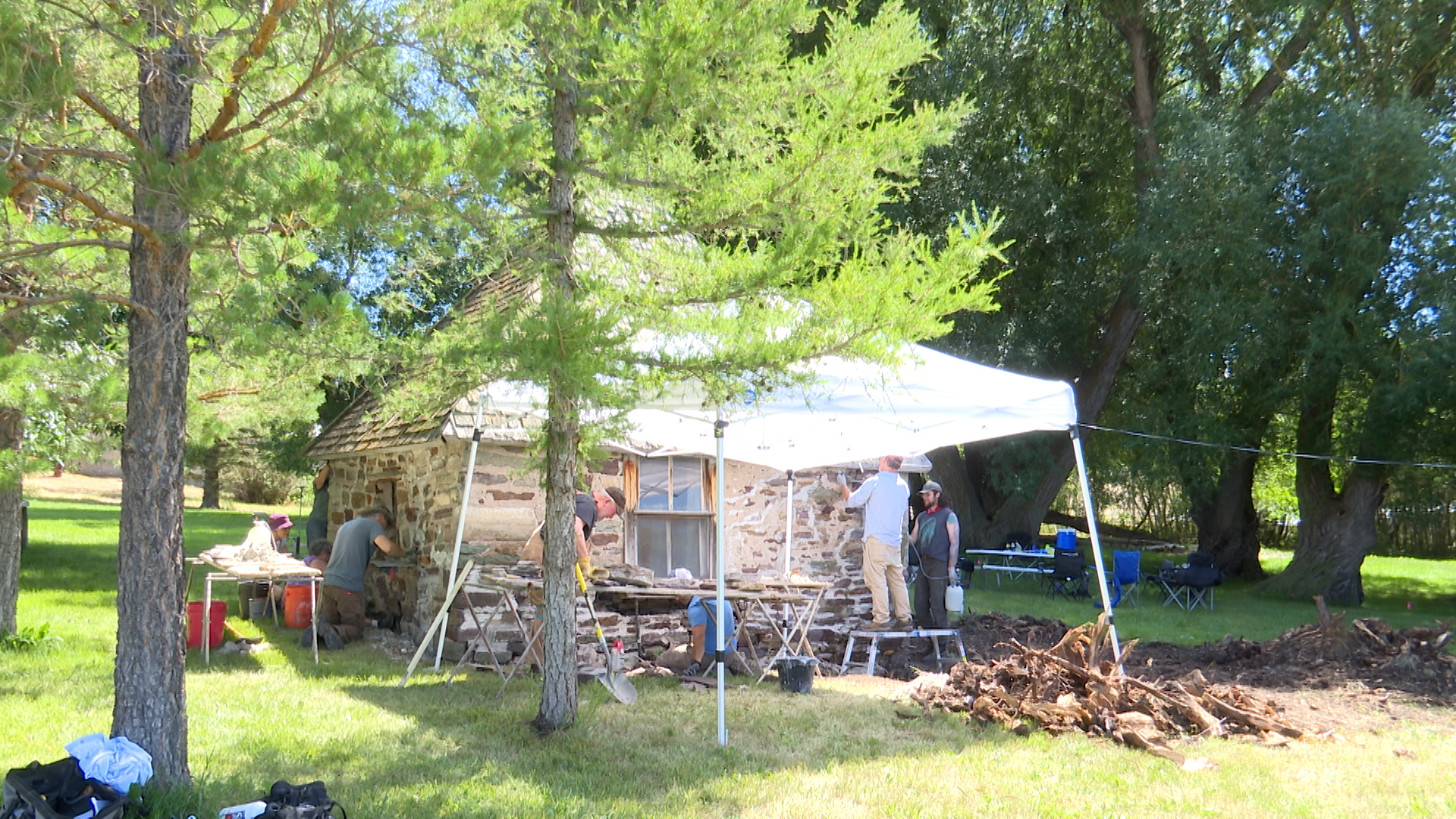 Preserve Montana holds event that teaches masonry - Vimarsana News