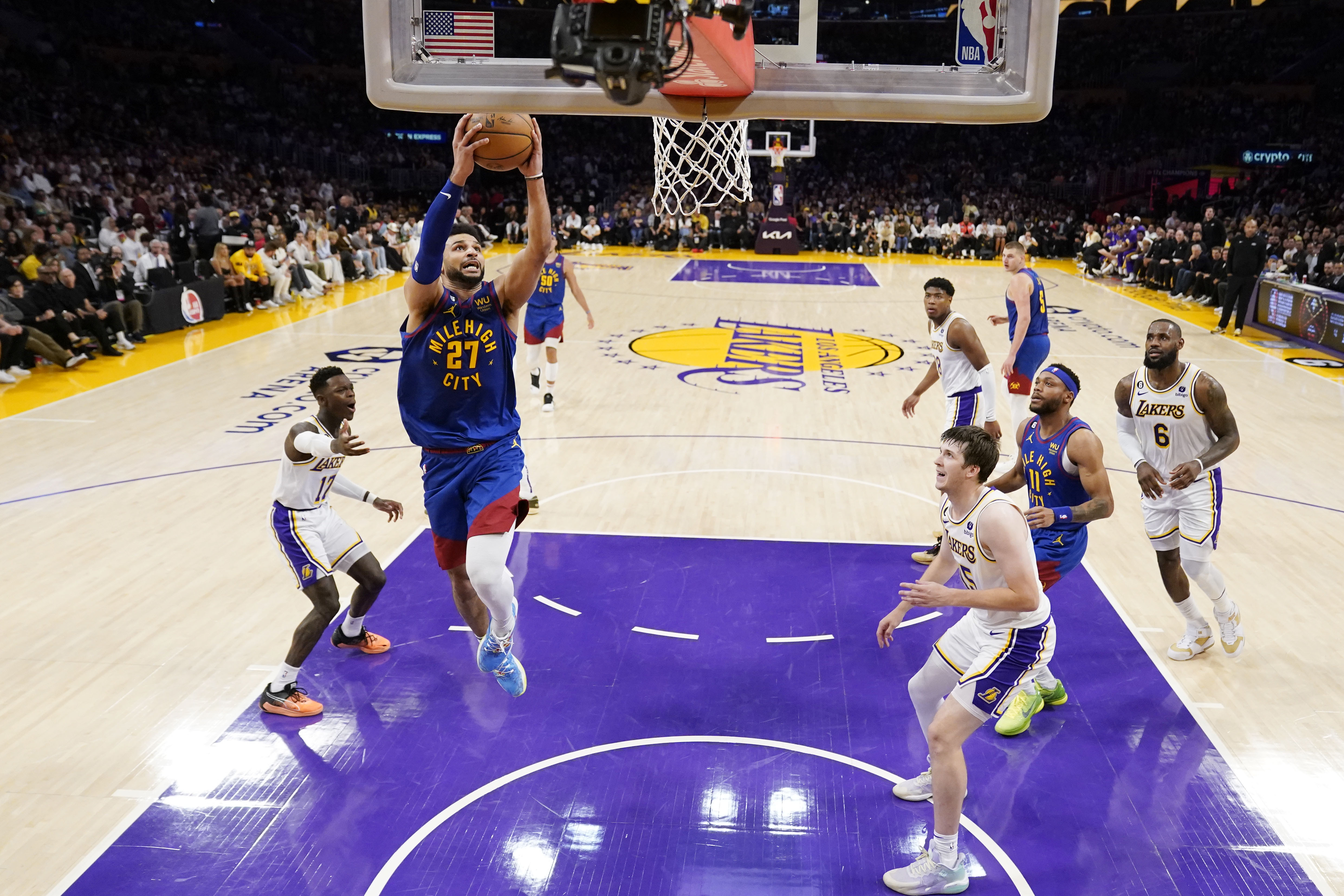Nuggets Lakers Basketball