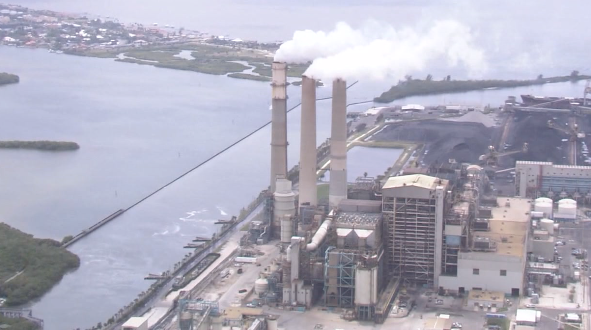 Big Bend power plant at Apollo Beach.
