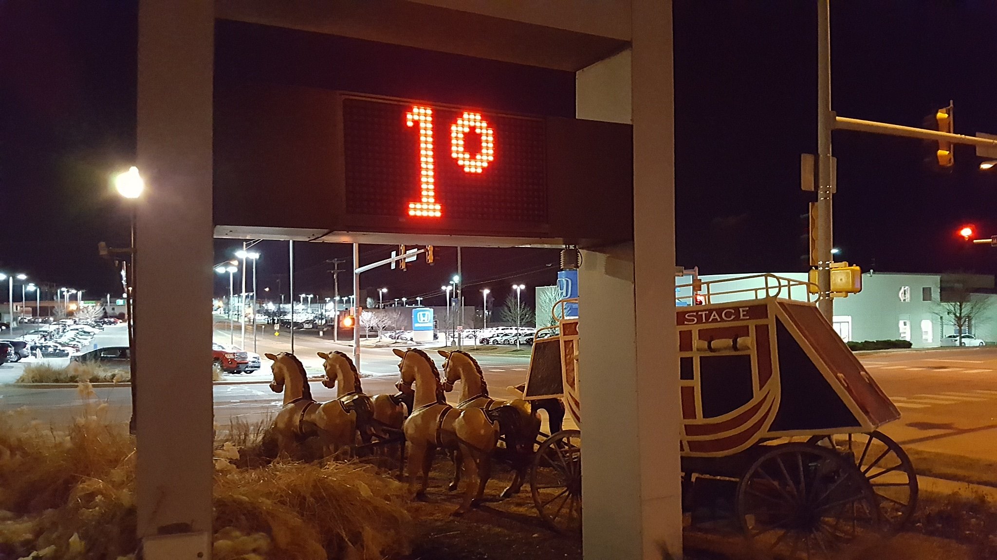 arctic blast cold weather one degree