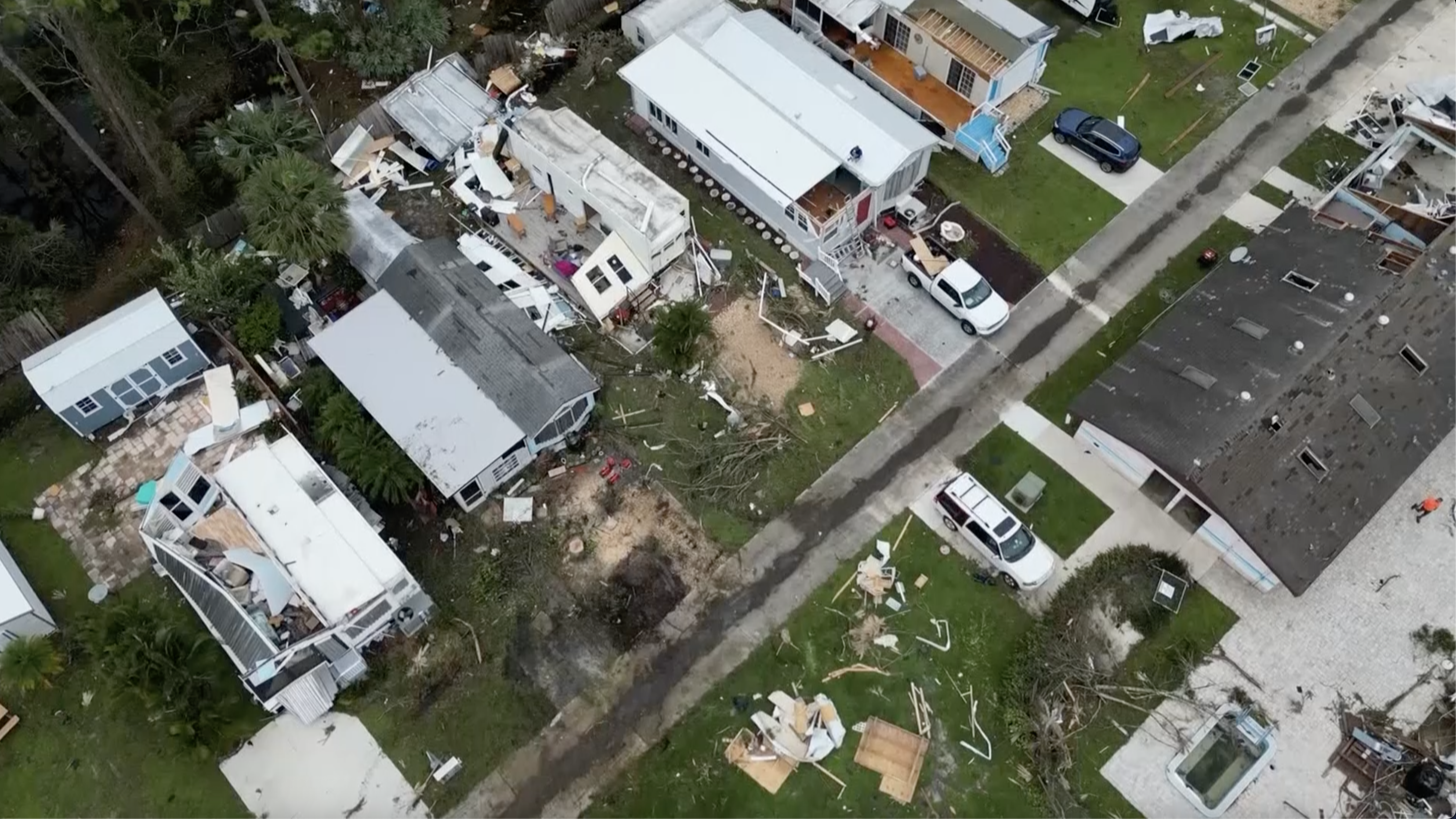 Tornado damage