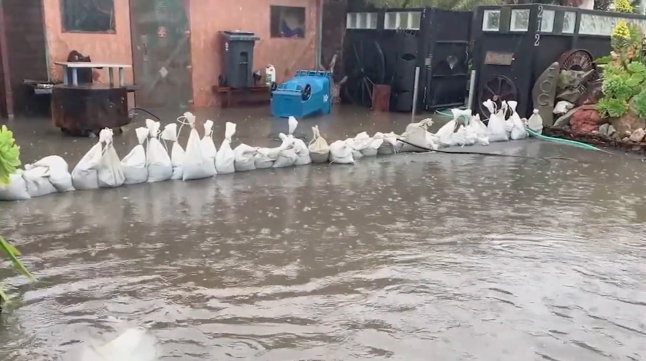 Flooding in San Mateo County