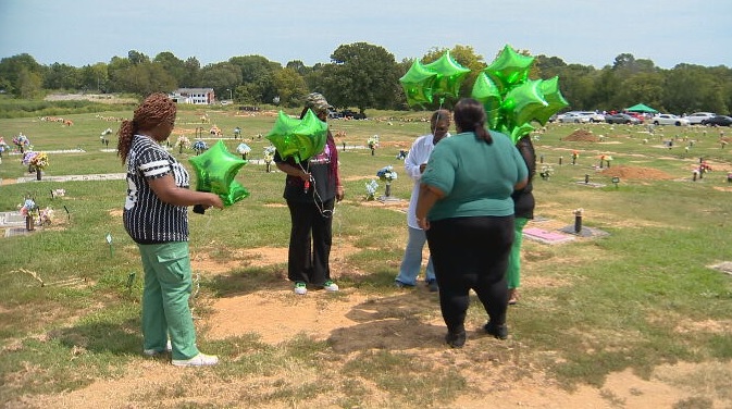 Cierra Burrage's family