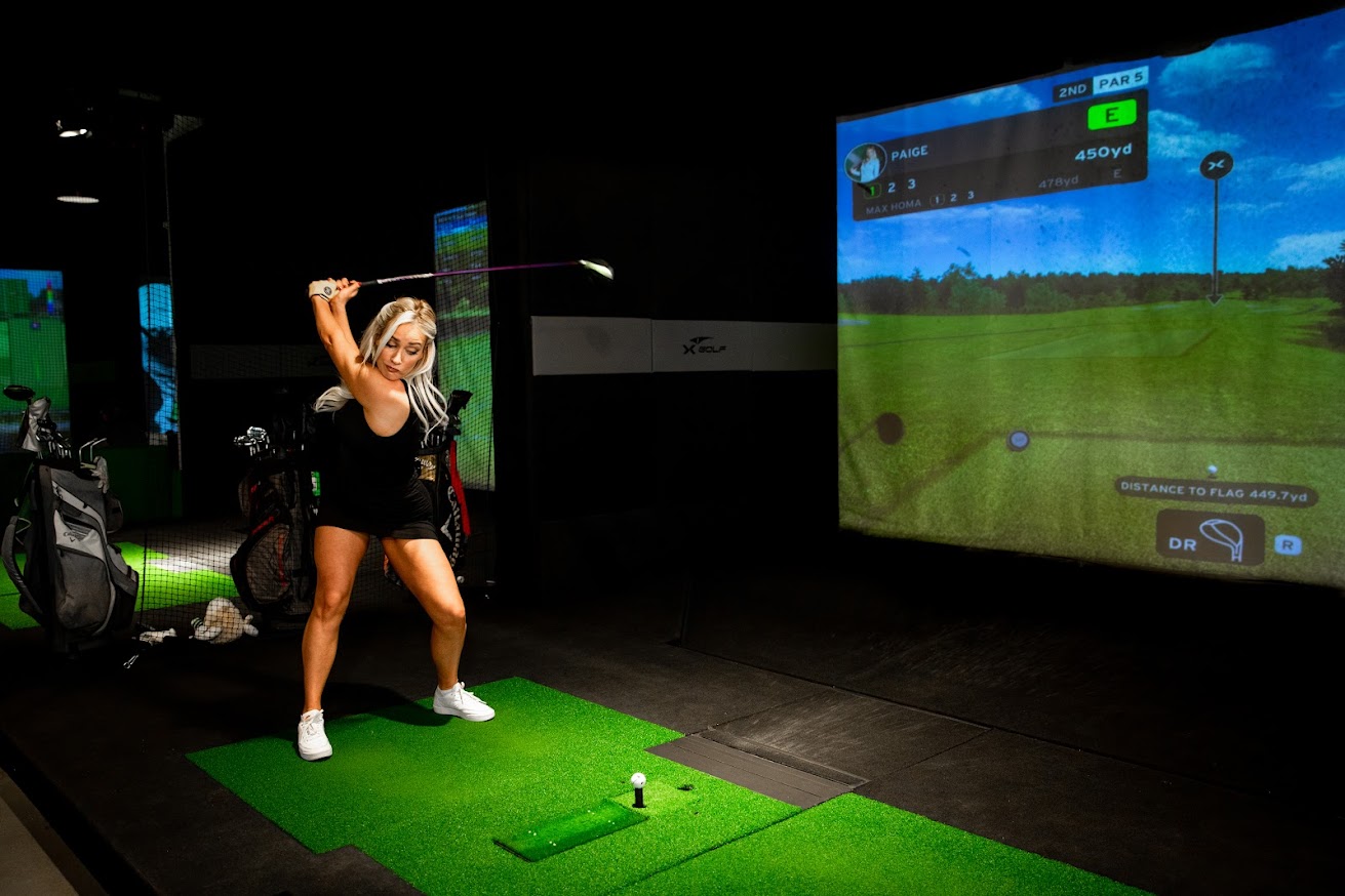 X-Golf simulator