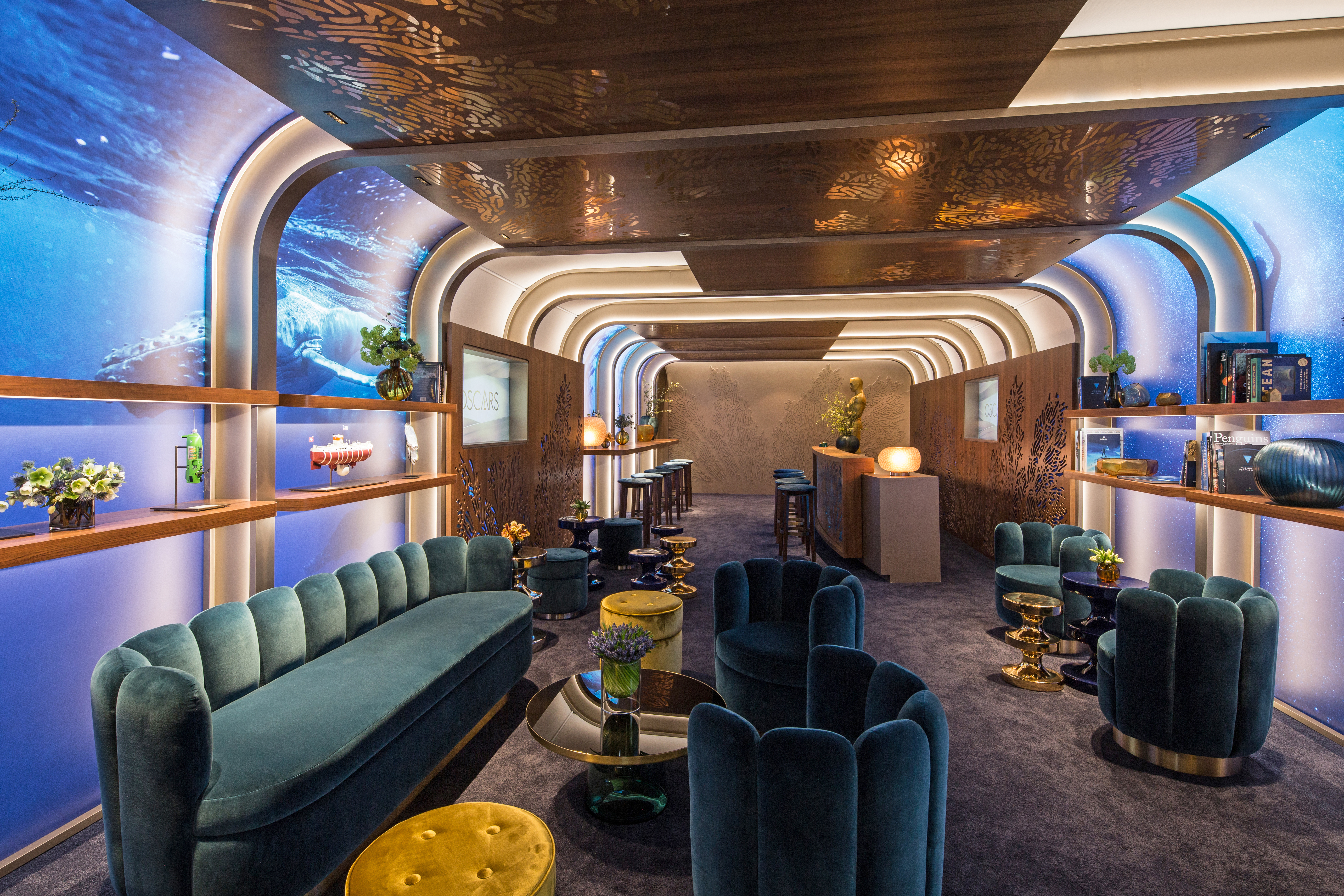 The Greenroom for the 91st Oscars®, designed By Rolex