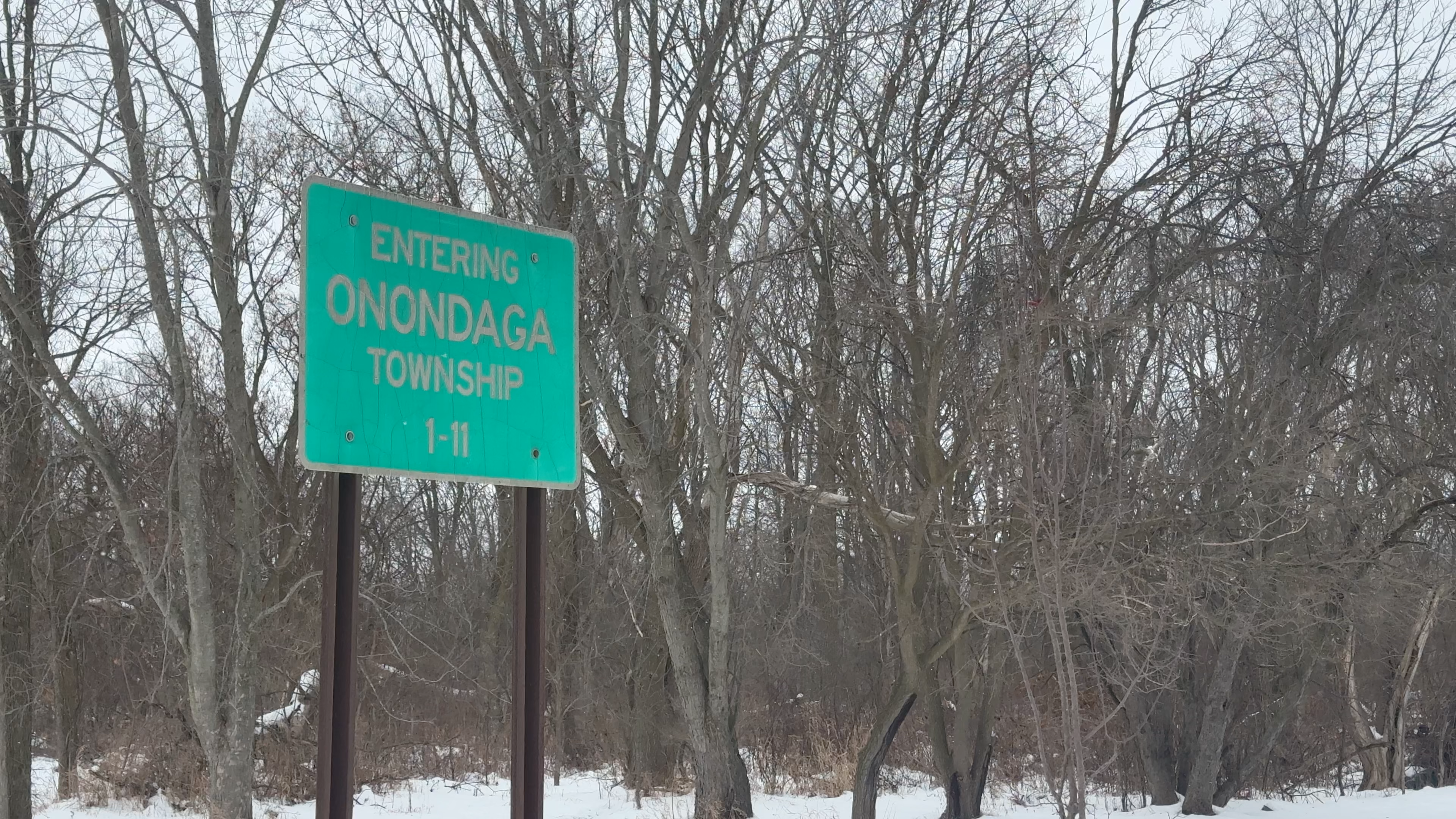 Onondaga Township sign