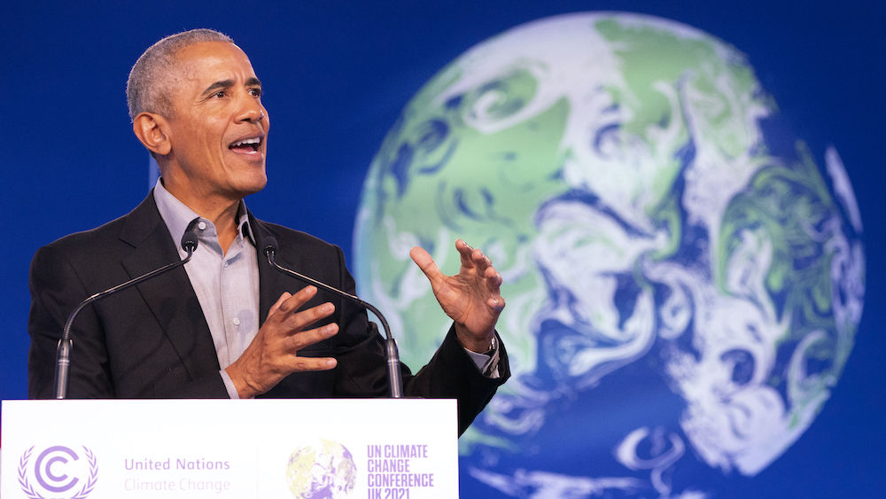 Climate COP26 Summit Barack Obama