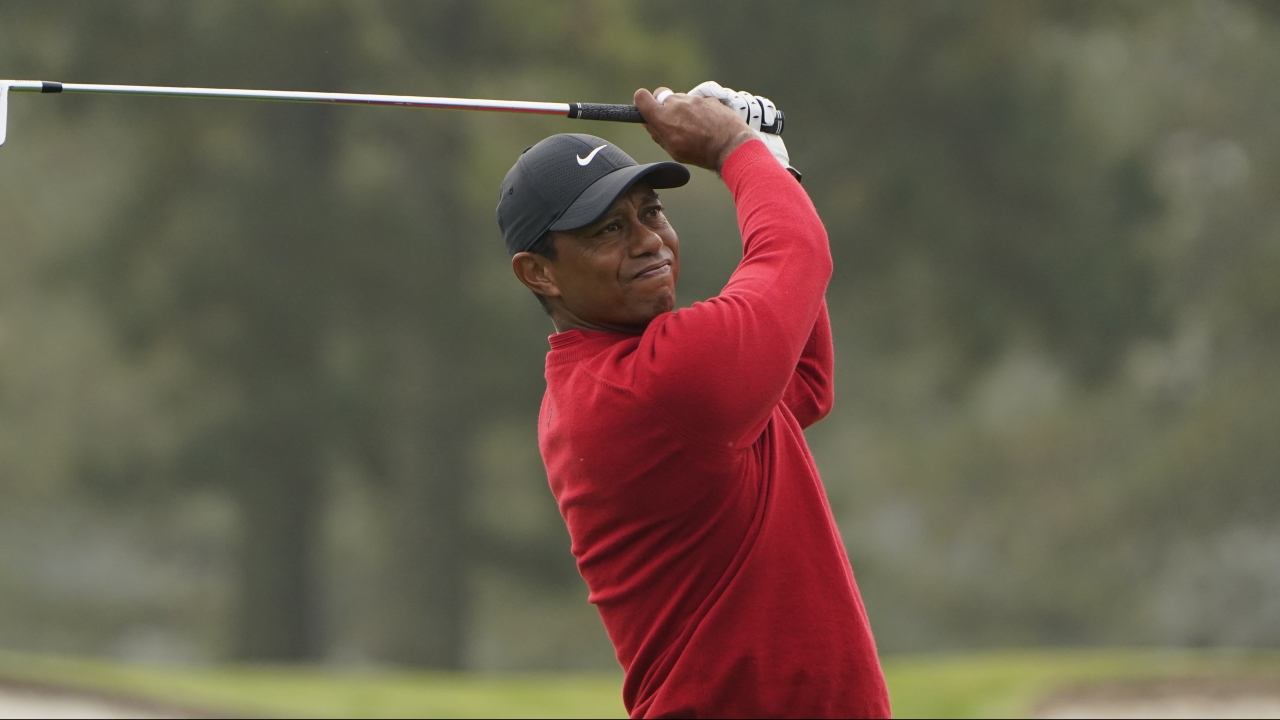 Golfer Tiger Woods