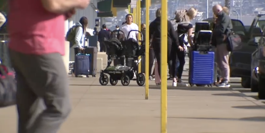 Travelers flying out of San Diego International Airport