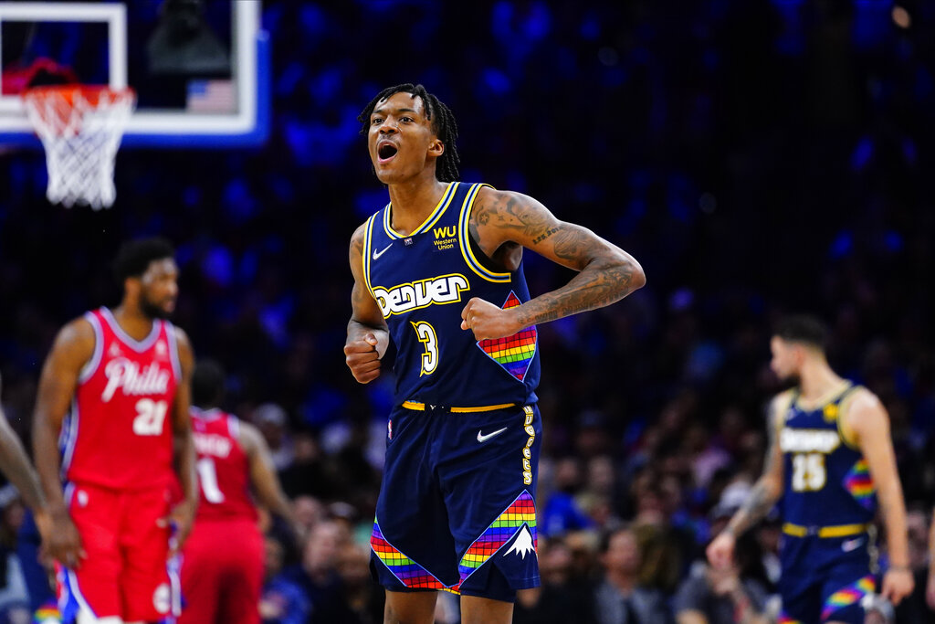 Nuggets 76ers Basketball