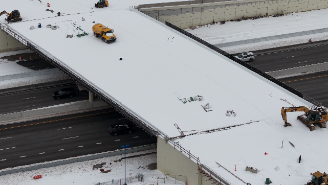 Glen Este-Withamsville overpass construction