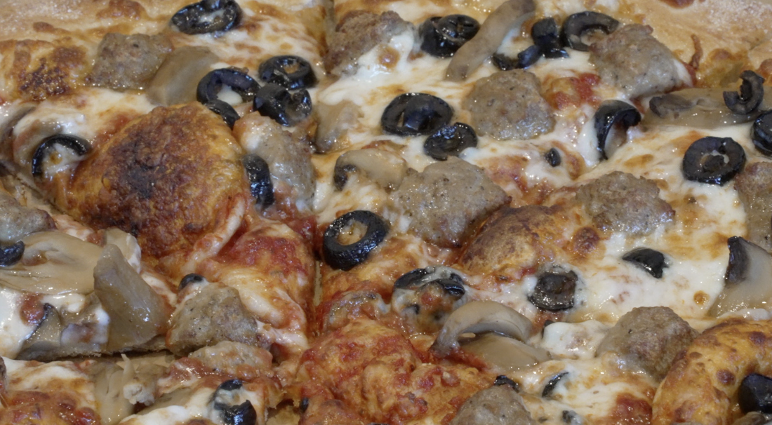 A pizza from Marco's Pizza in Appleton.