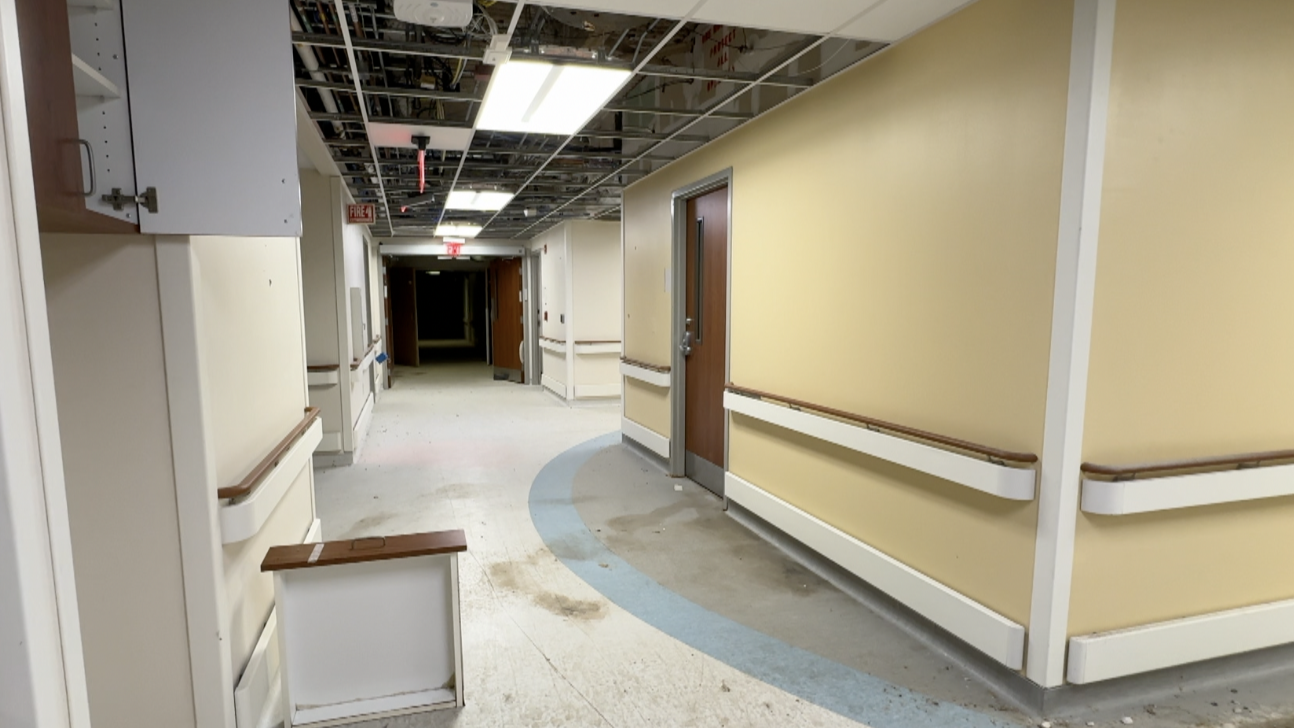 Hospital turned into housing