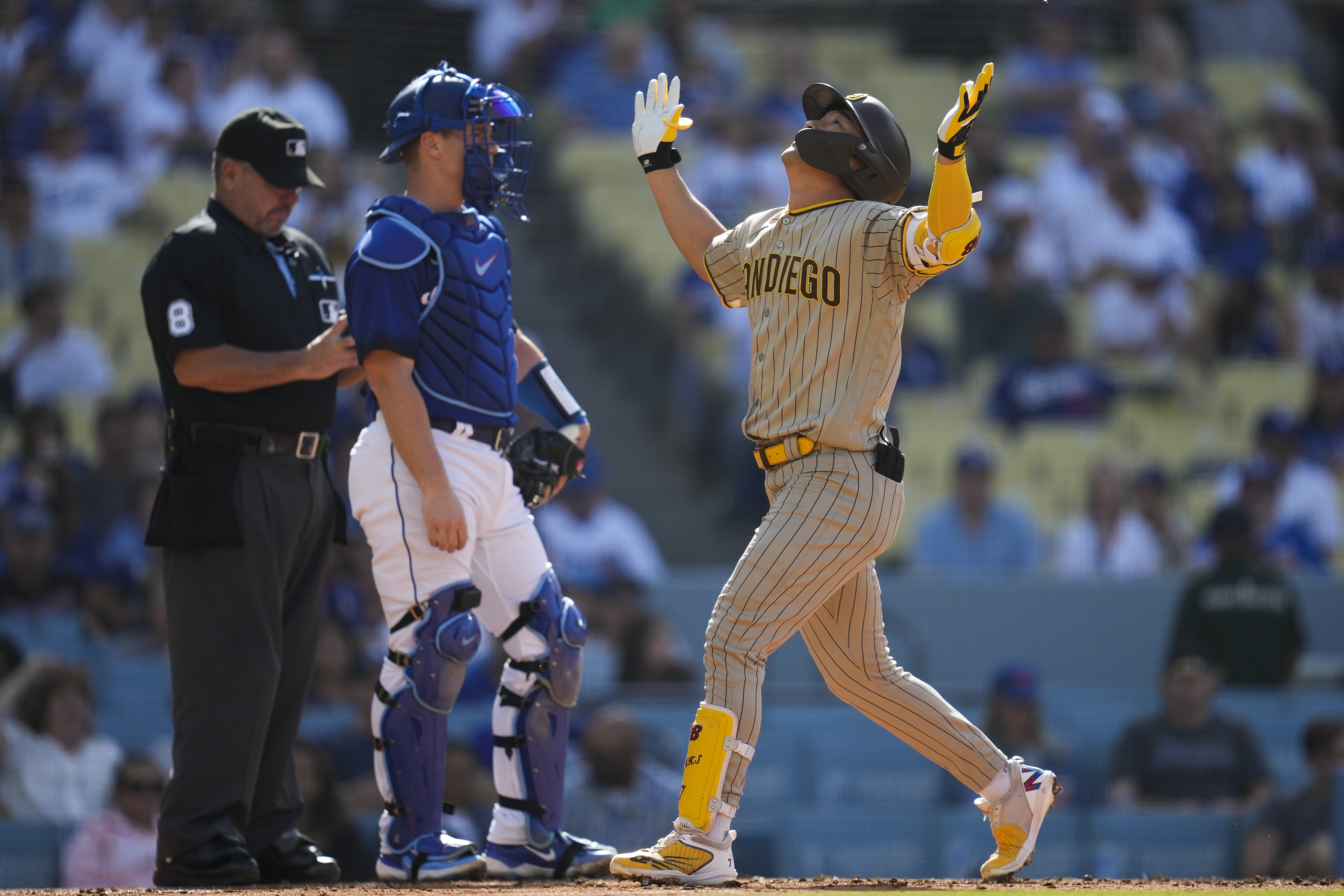 Ha-Seong Kim homerun vs. dodgers 
