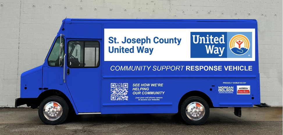 St. Joseph County United Way Community Support Response Vehicle