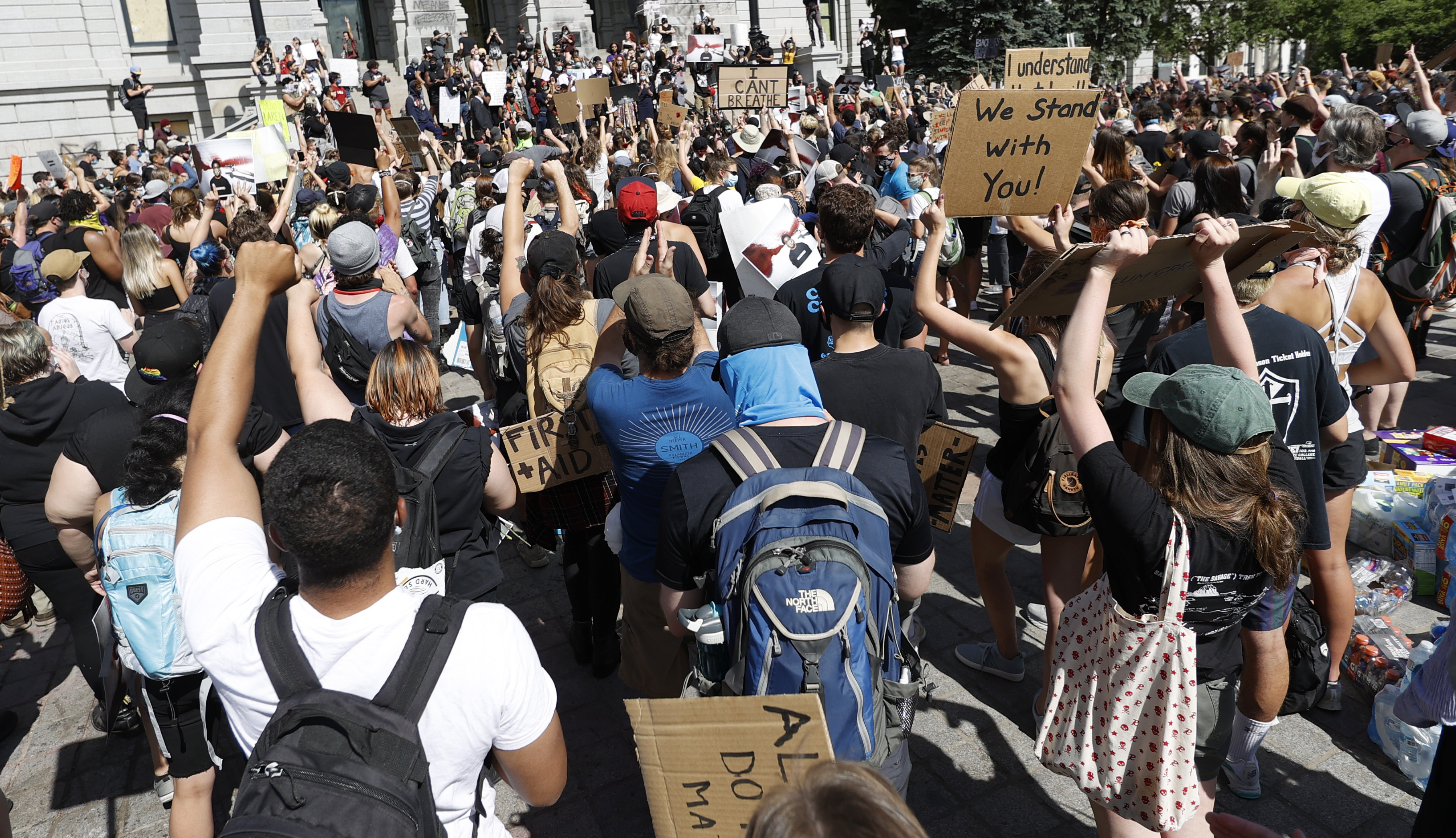 denver protests black lives matter senate bill 217