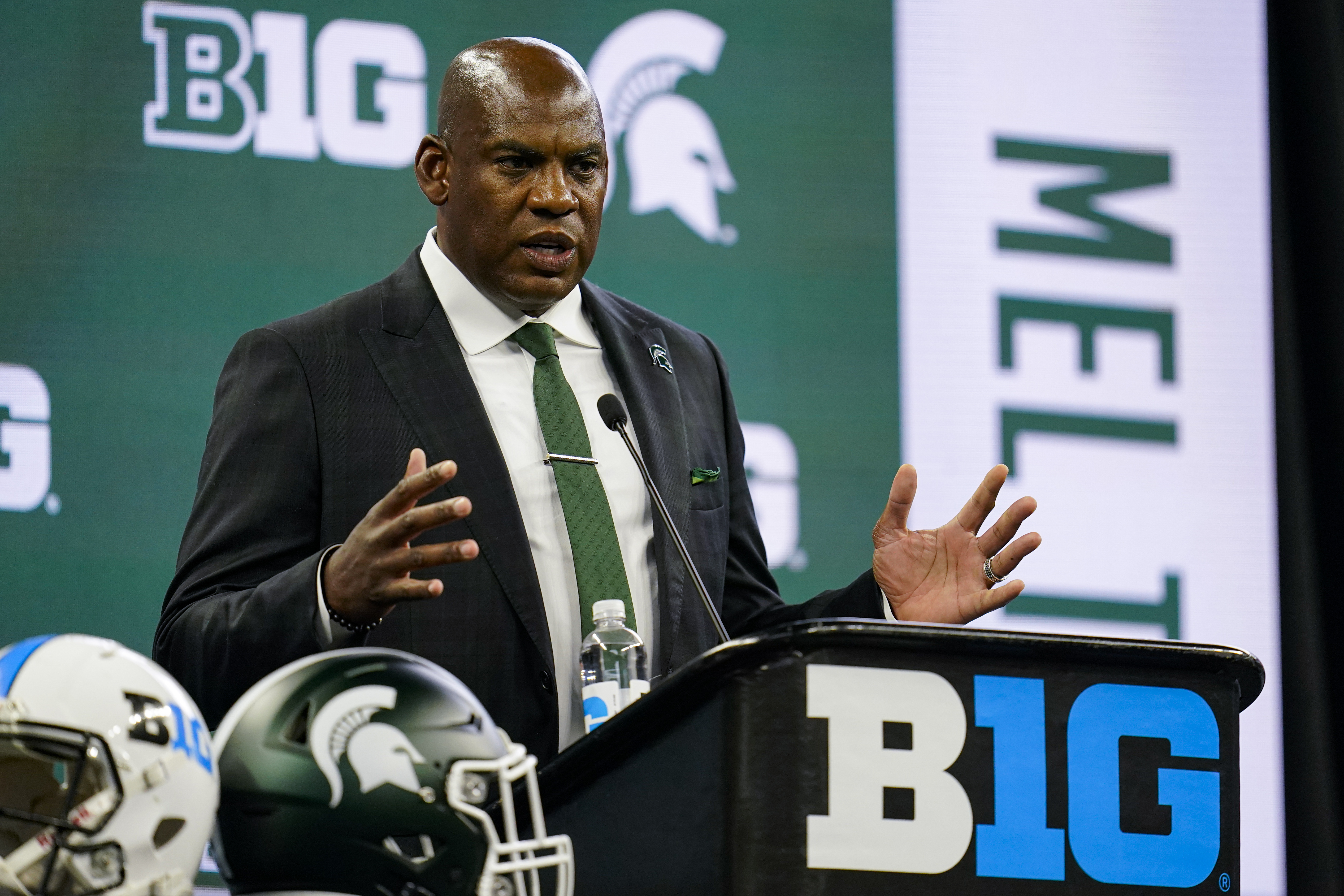 Mel Tucker Big Ten Media Days Football