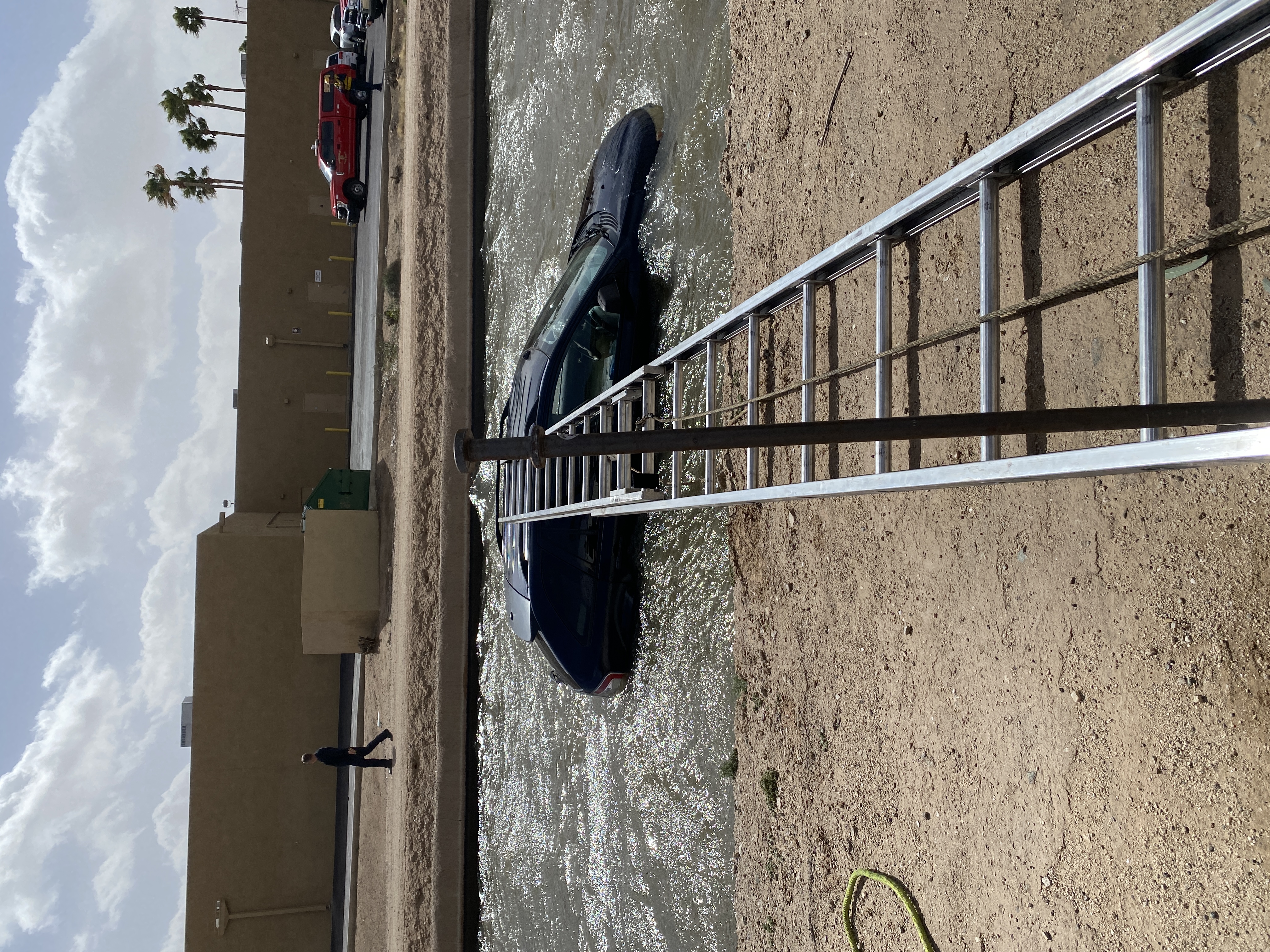 Central and Baseline water rescue 2-22-23