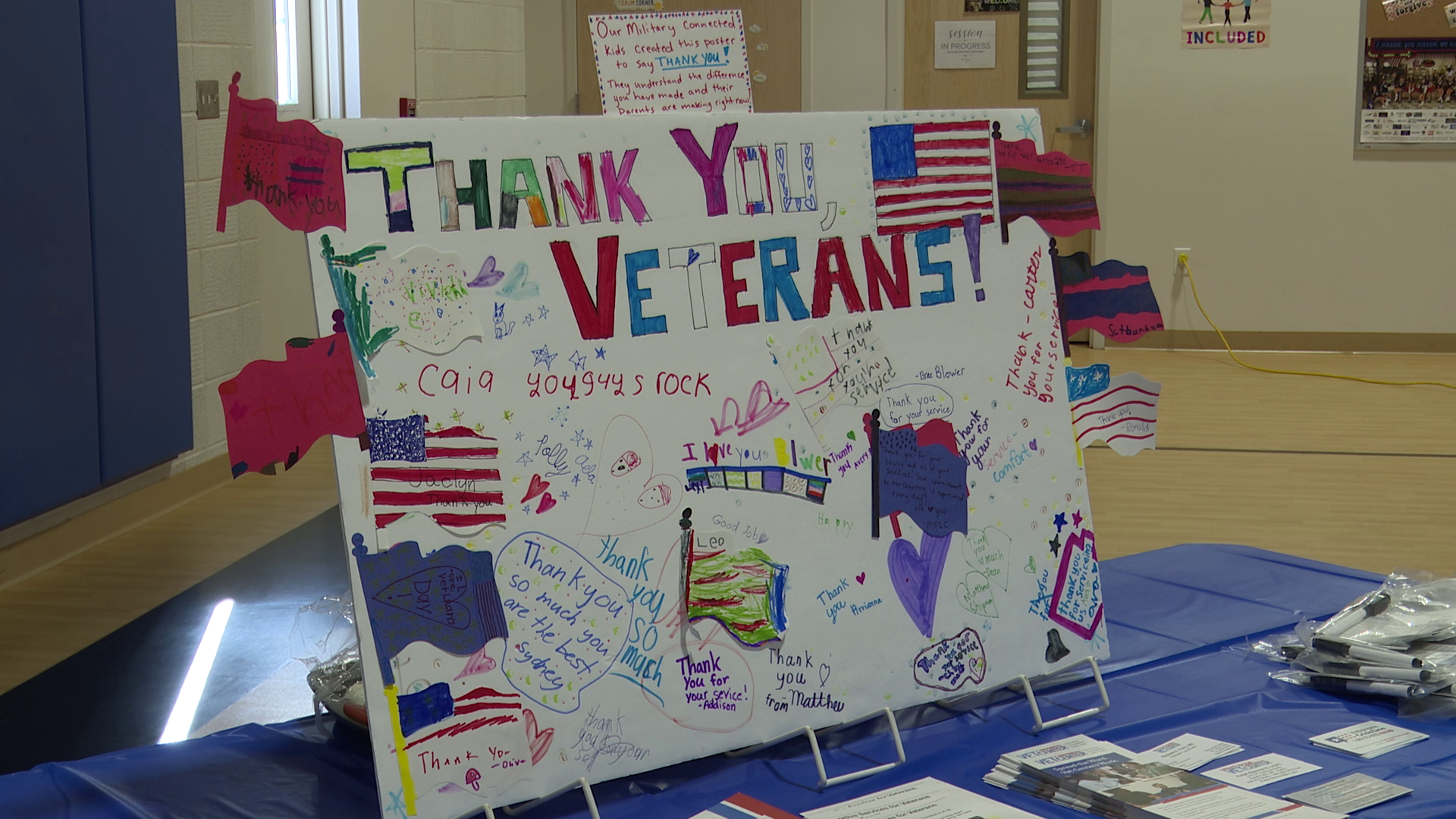 Great Falls school hosts Veterans Day luncheon