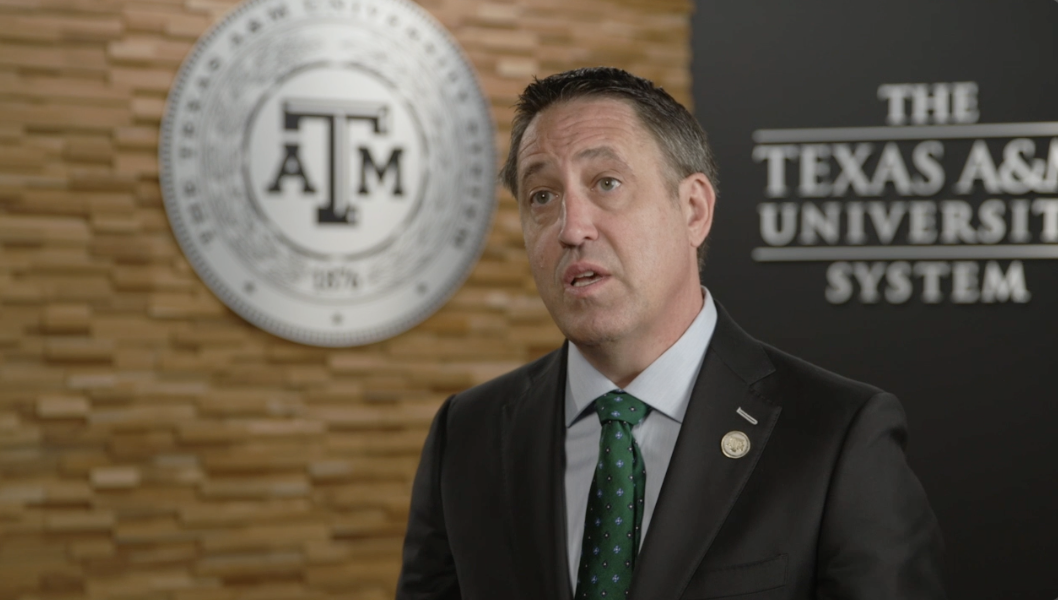Chancellor Glenn Hegar discusses presidential transition at Texas A&M and search for permanent leader