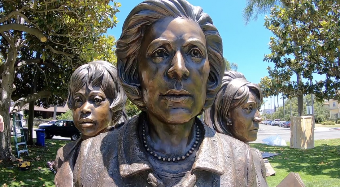 League of Wives Statue