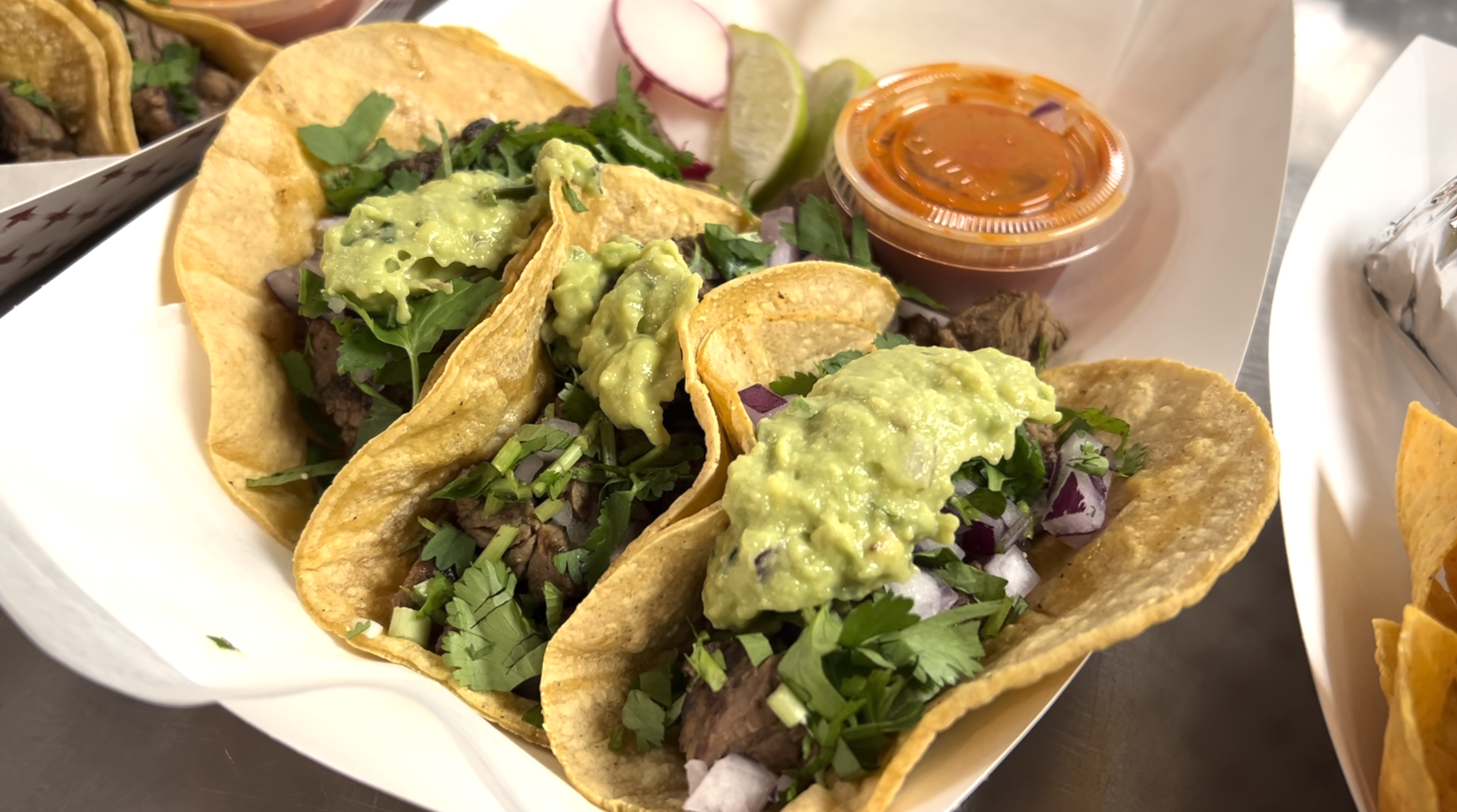 Tacos at El Catrin Taco Shop in Lansing