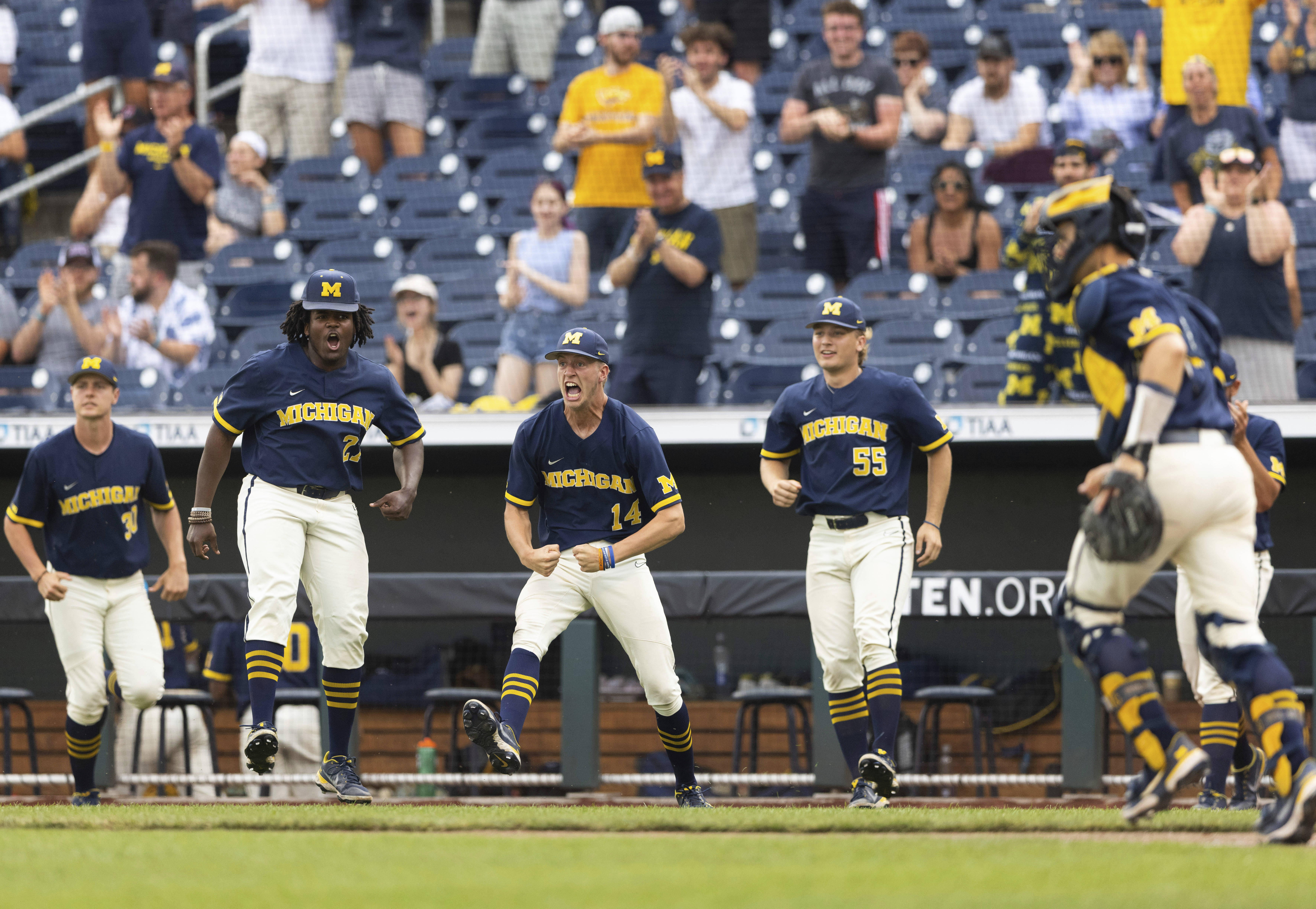 B10 Rutgers Michigan Baseball