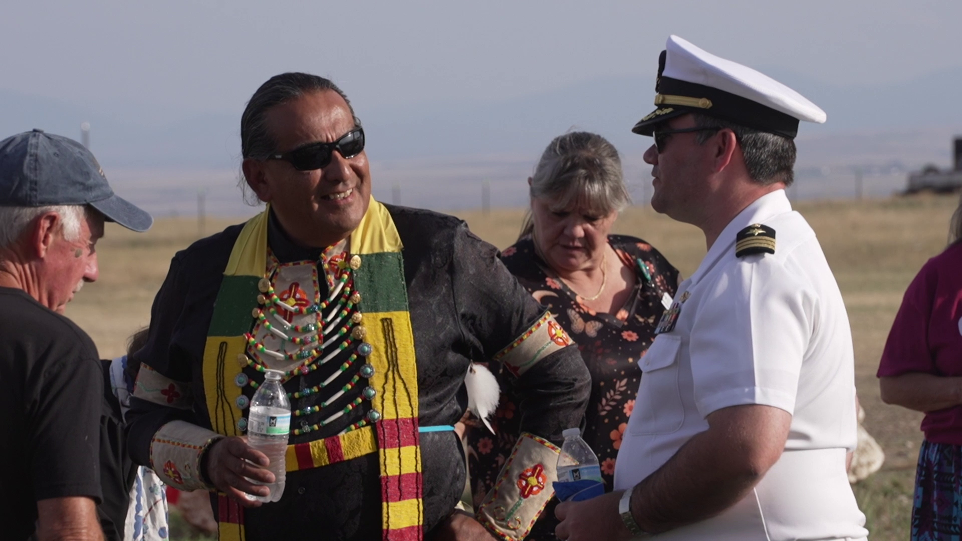 USS Montana crew welcomed at Little Shell Powwow in Great Falls