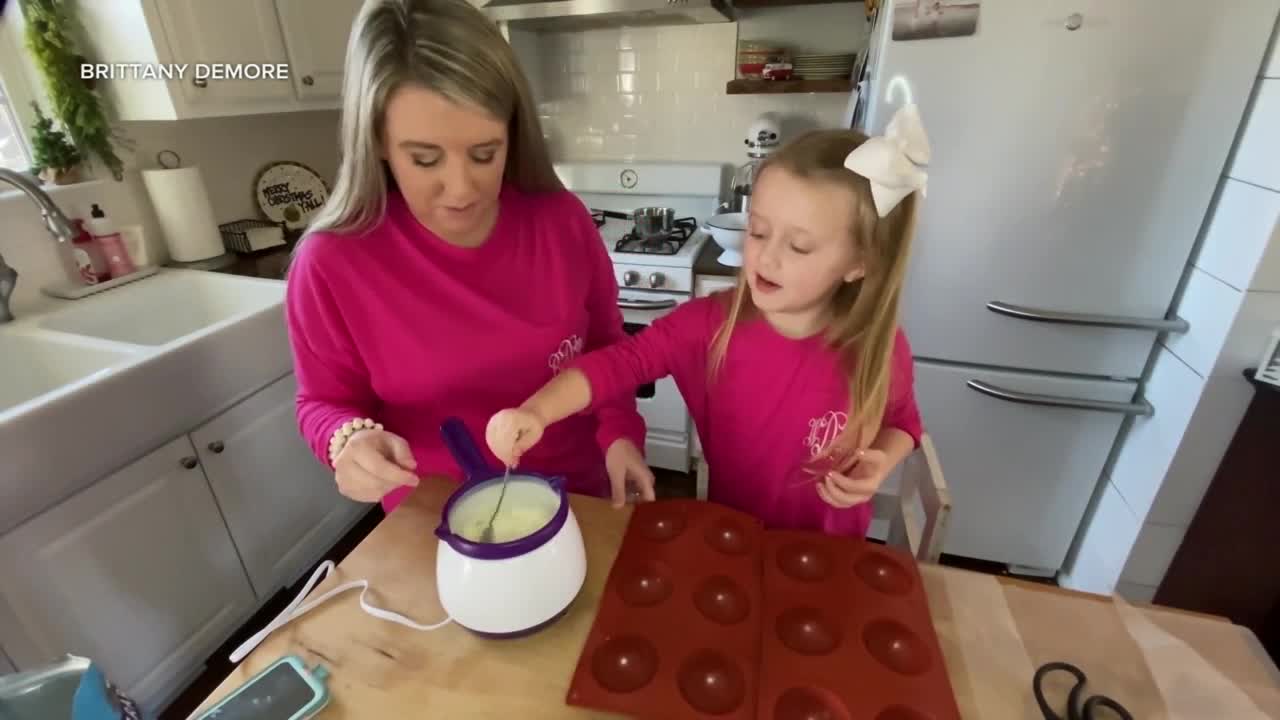 "Hot chocolate bombs" are exploding on social media