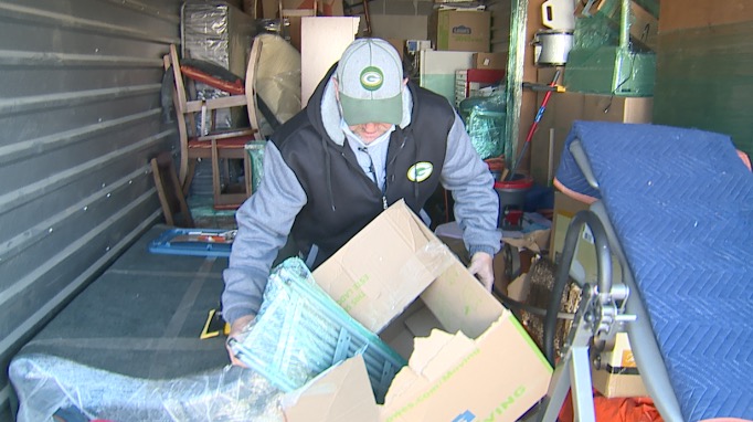 Burglarized storage unit in Aurora