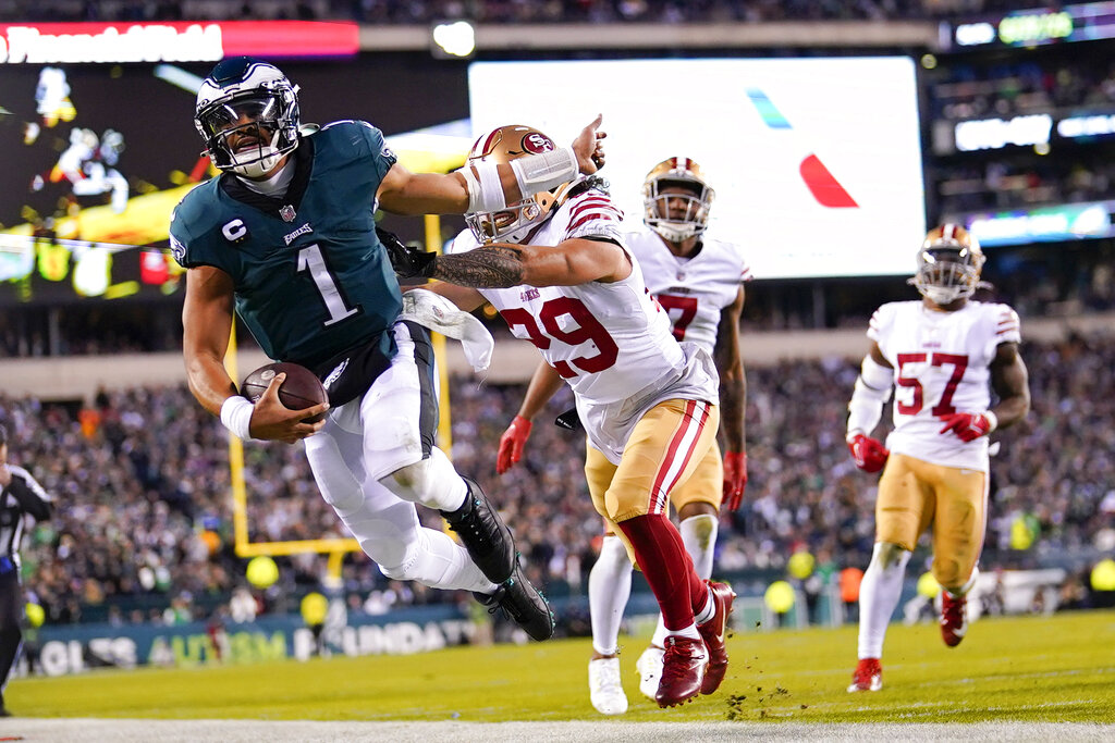 49ers Eagles Football