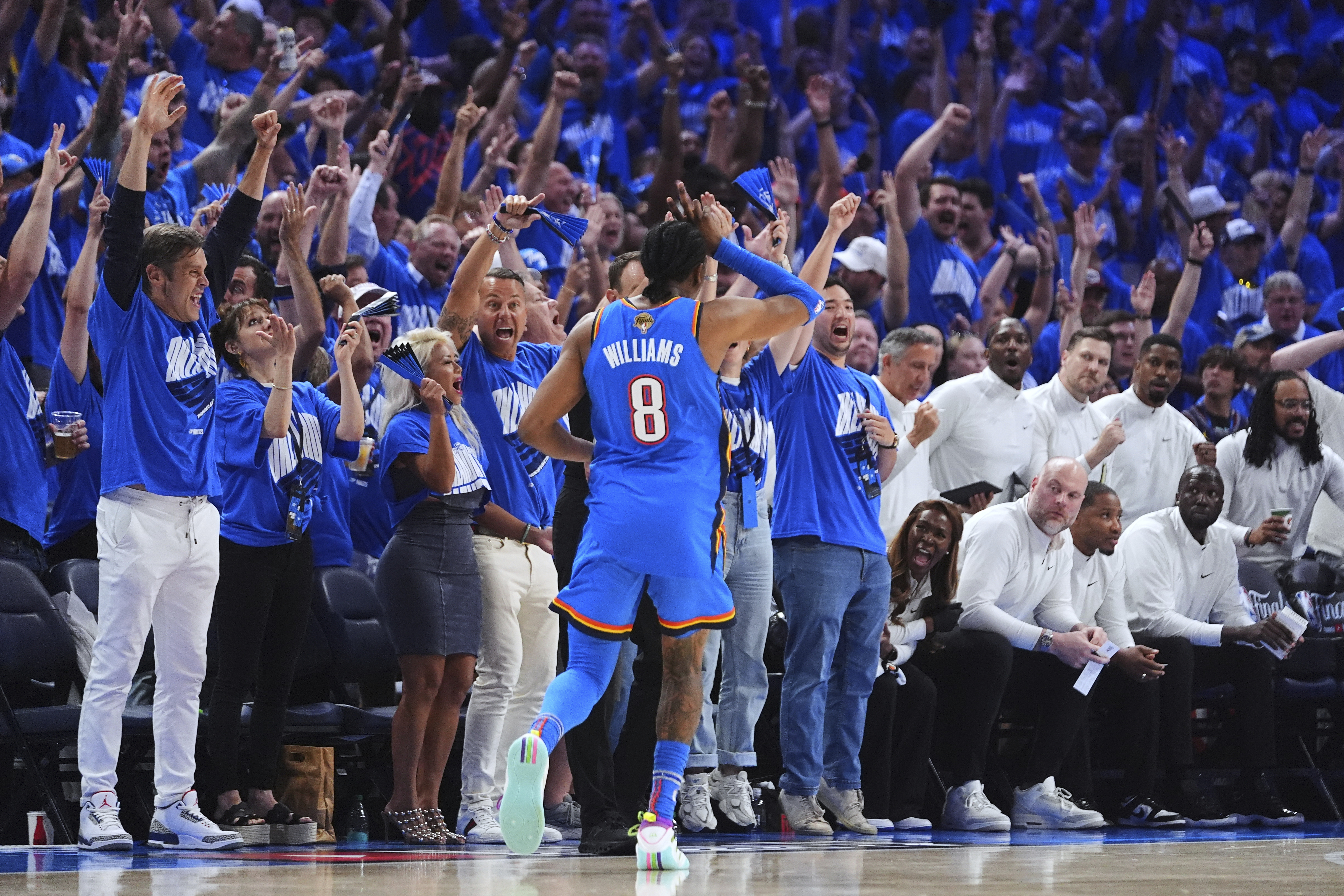 APTOPIX NBA Finals Pacers Thunder Basketball