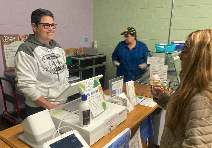 Holland Momentum Center MOO-mentum Ice Cream Parlor