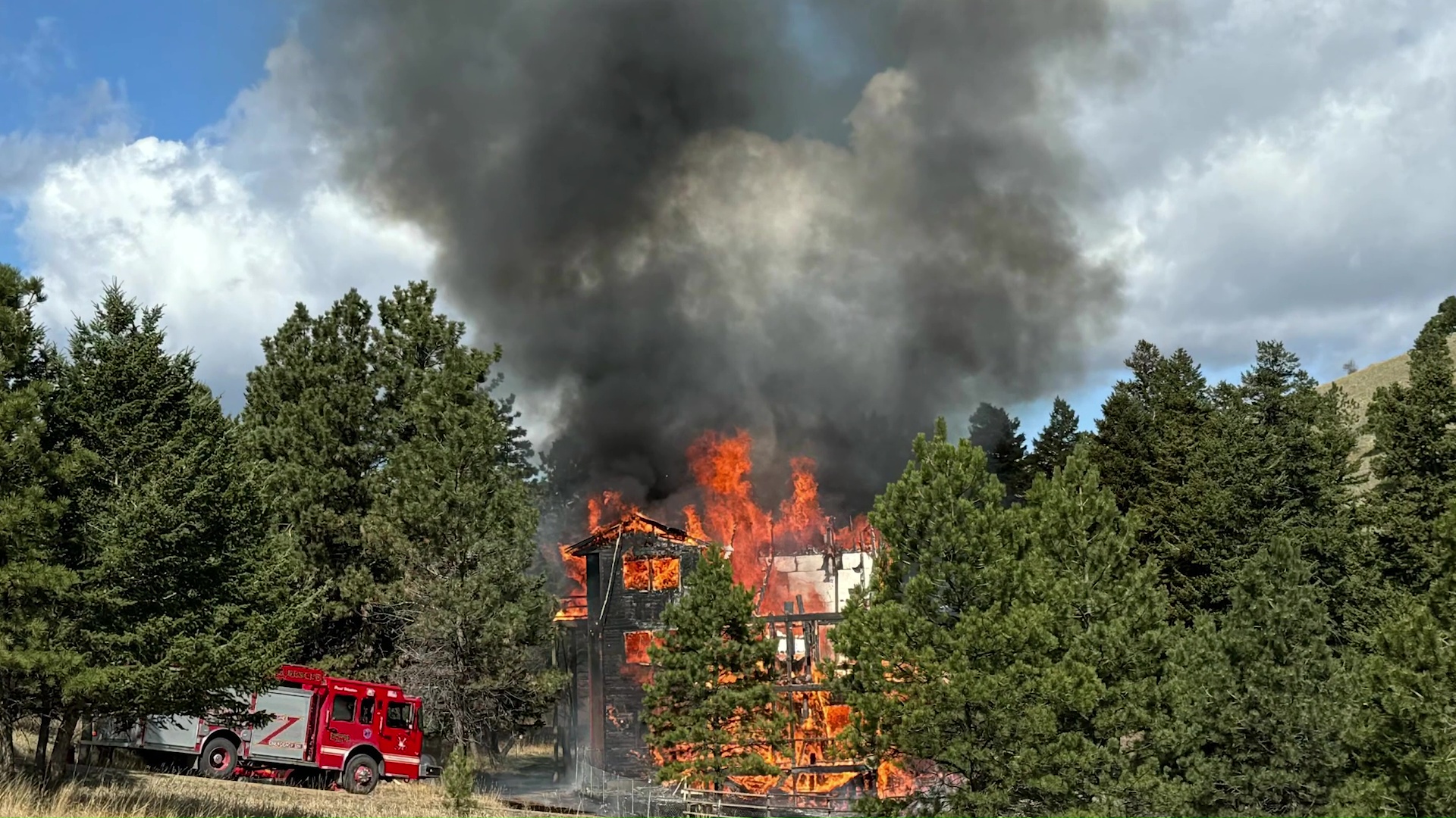 Woman loses pets and home in fire