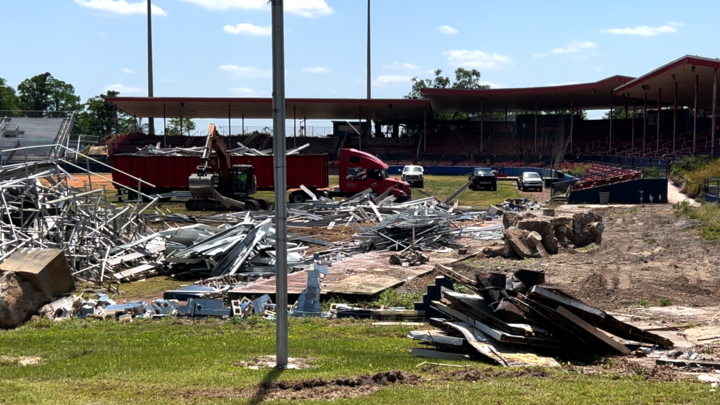 MLB spring training facility demolished