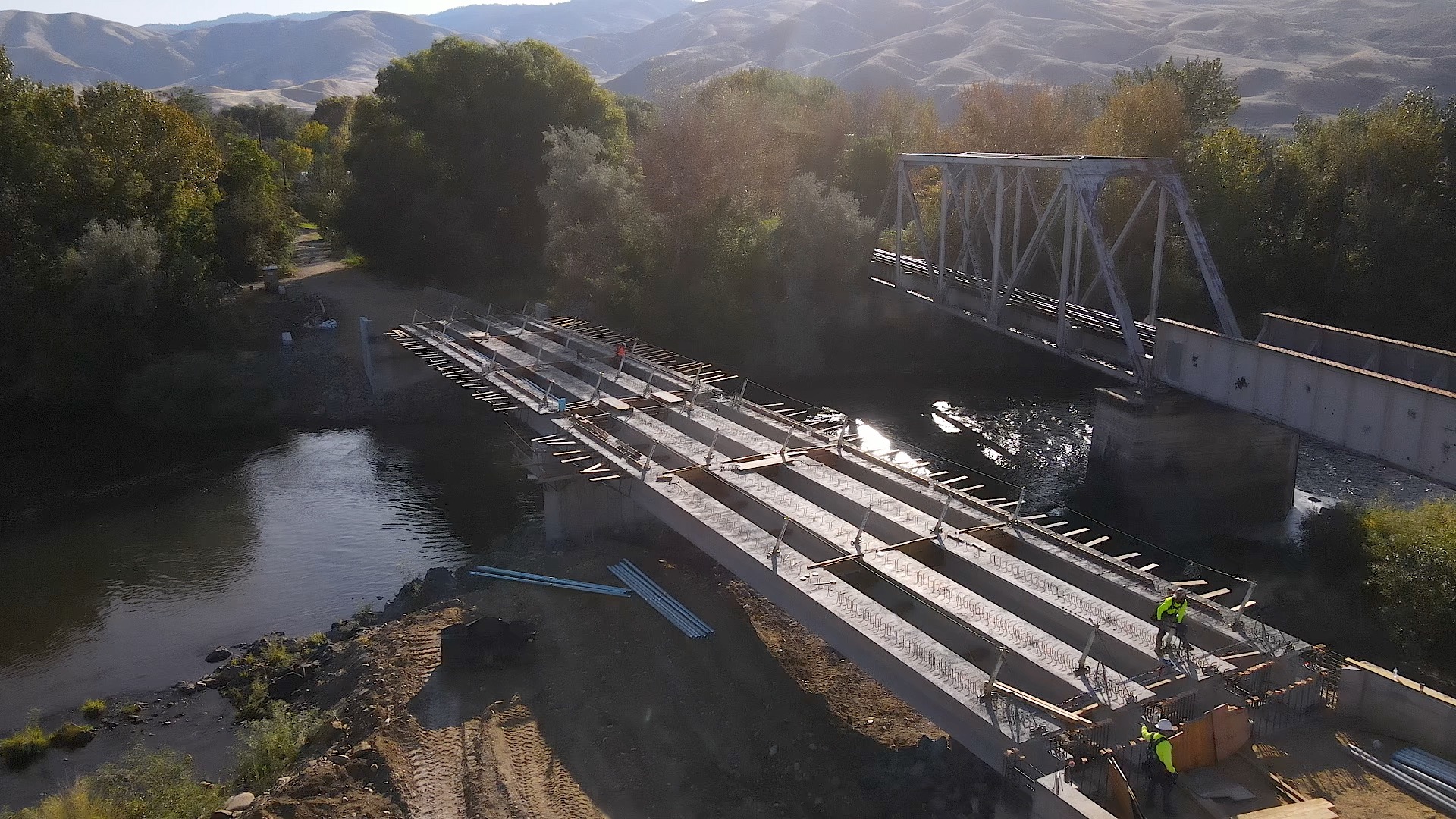 Horseshoe Bend Bridge Construction