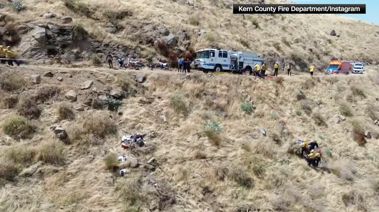 Man rescued after spending 5 days trapped at the bottom of a cliff in Stallion Springs