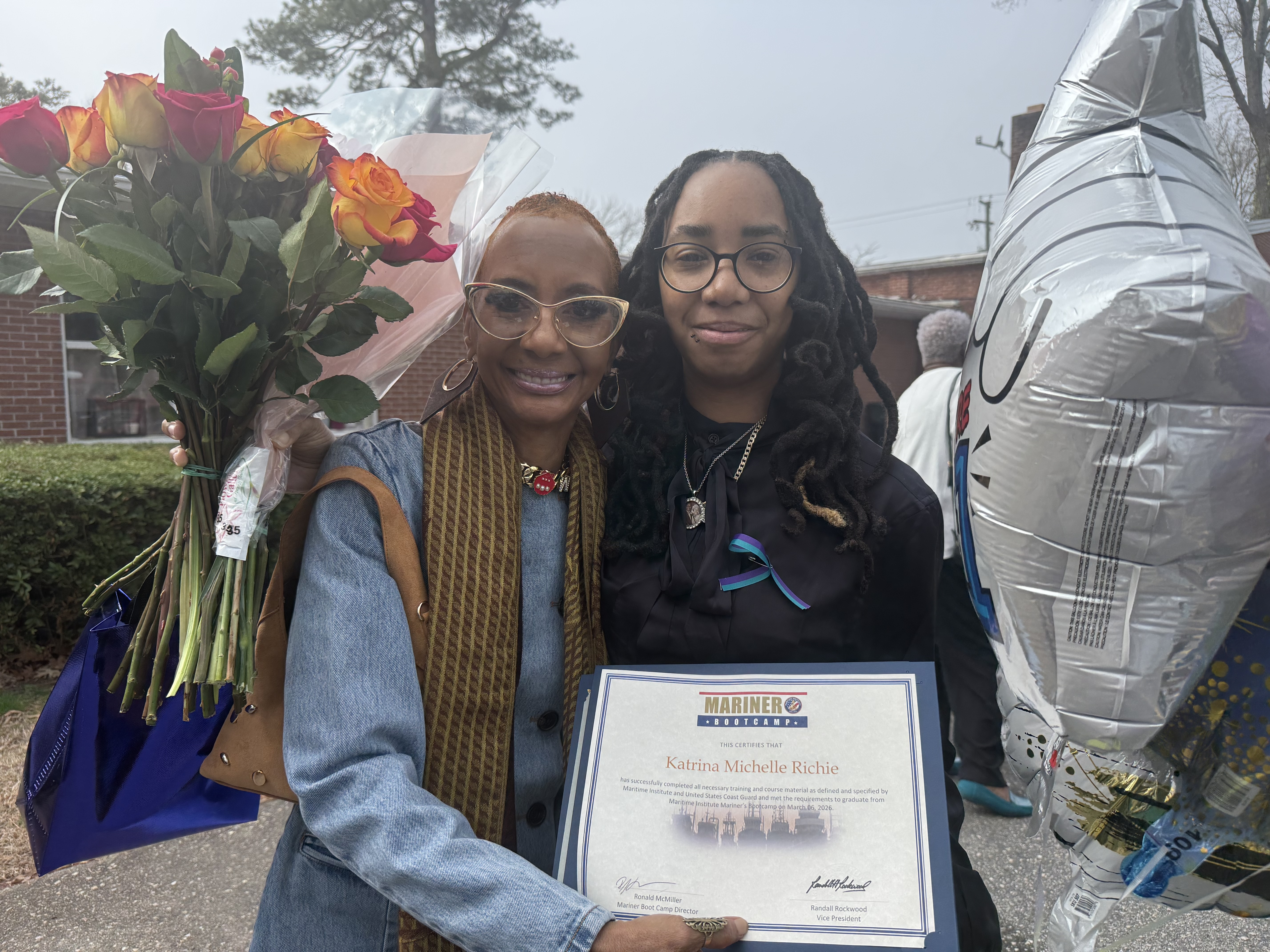 Katrina Richie and mom